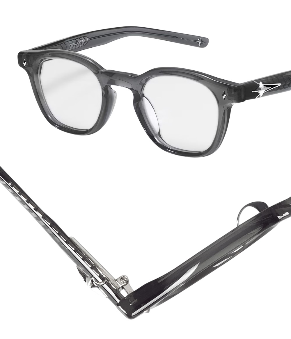 Mắt kính Gentle Monster Gọng Cận Vonzo GC9 Clear Lenses Gray Acetate Frame 5