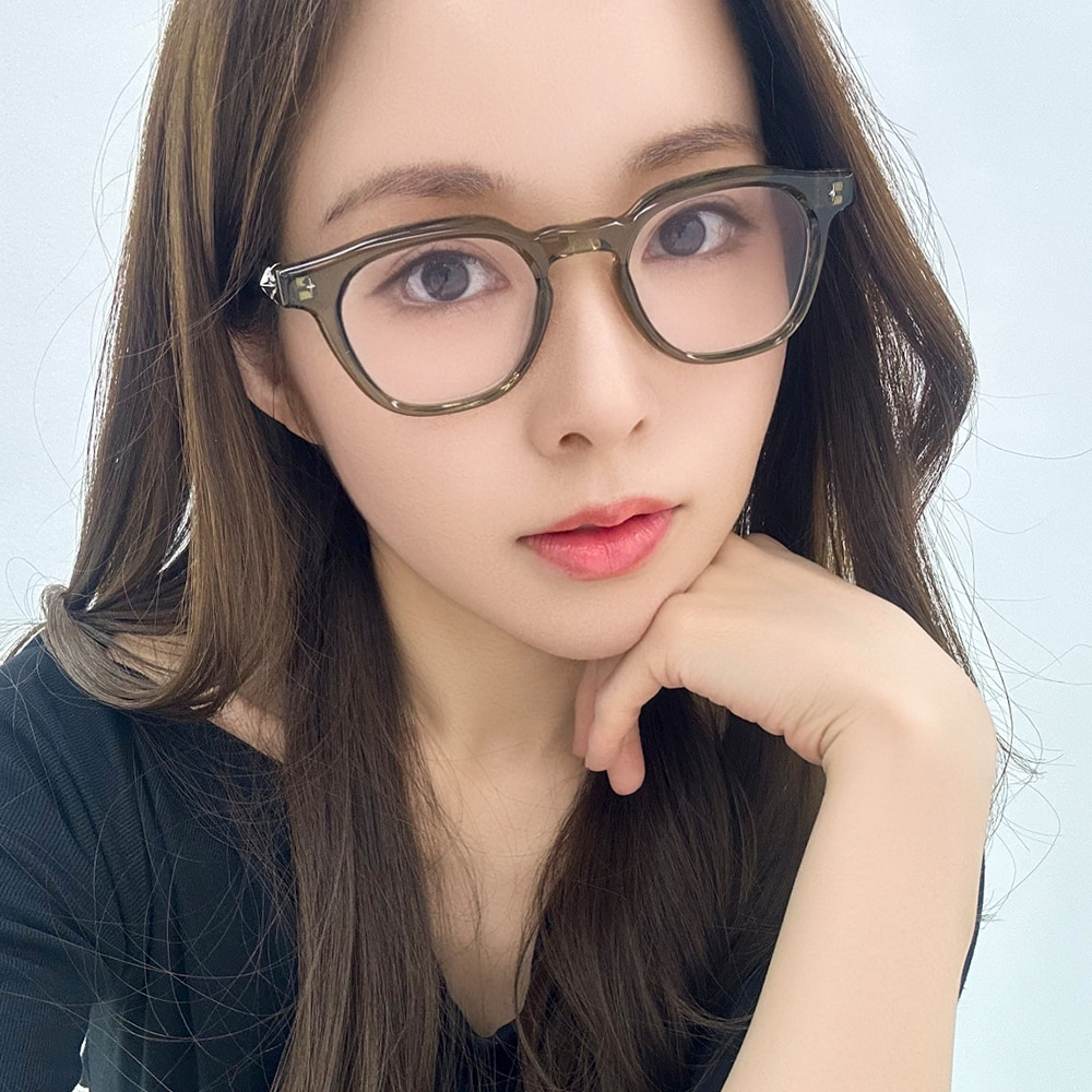 Mắt kính Gentle Monster Gọng Cận Vonzo KC1 Clear Lenses Green Acetate Frame 1