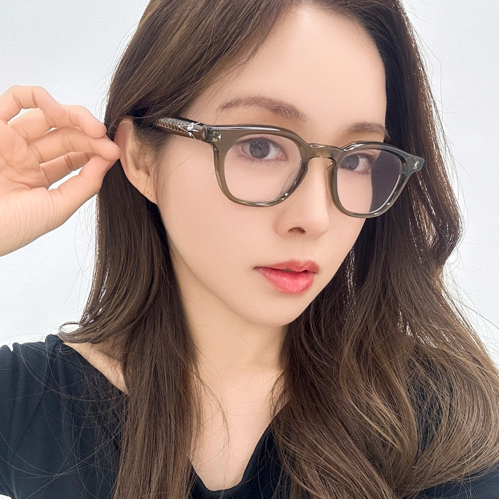 Mắt kính Gentle Monster Gọng Cận Vonzo KC1 Clear Lenses Green Acetate Frame 4