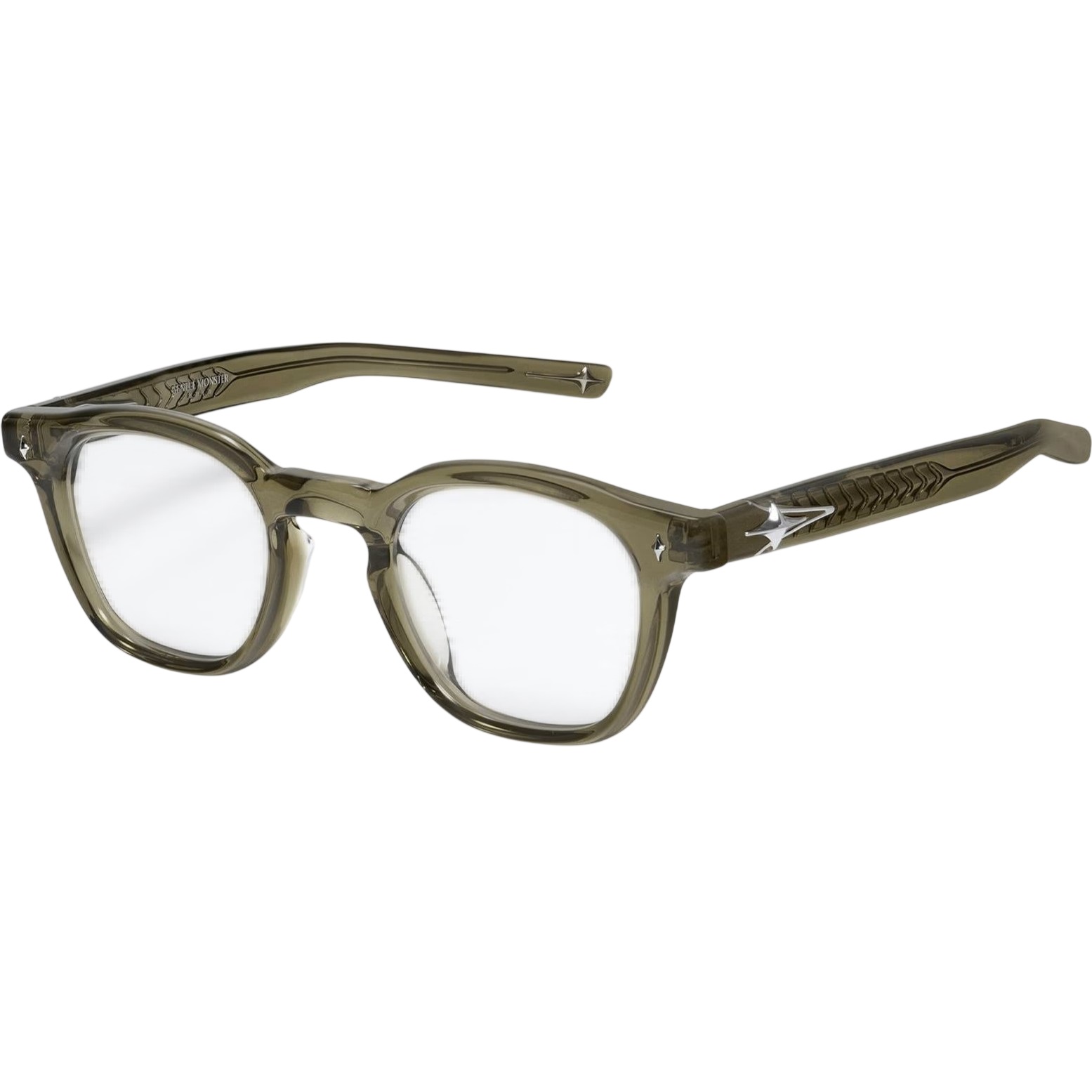 Mắt kính Gentle Monster Gọng Cận Vonzo KC1 Clear Lenses Green Acetate Frame 6