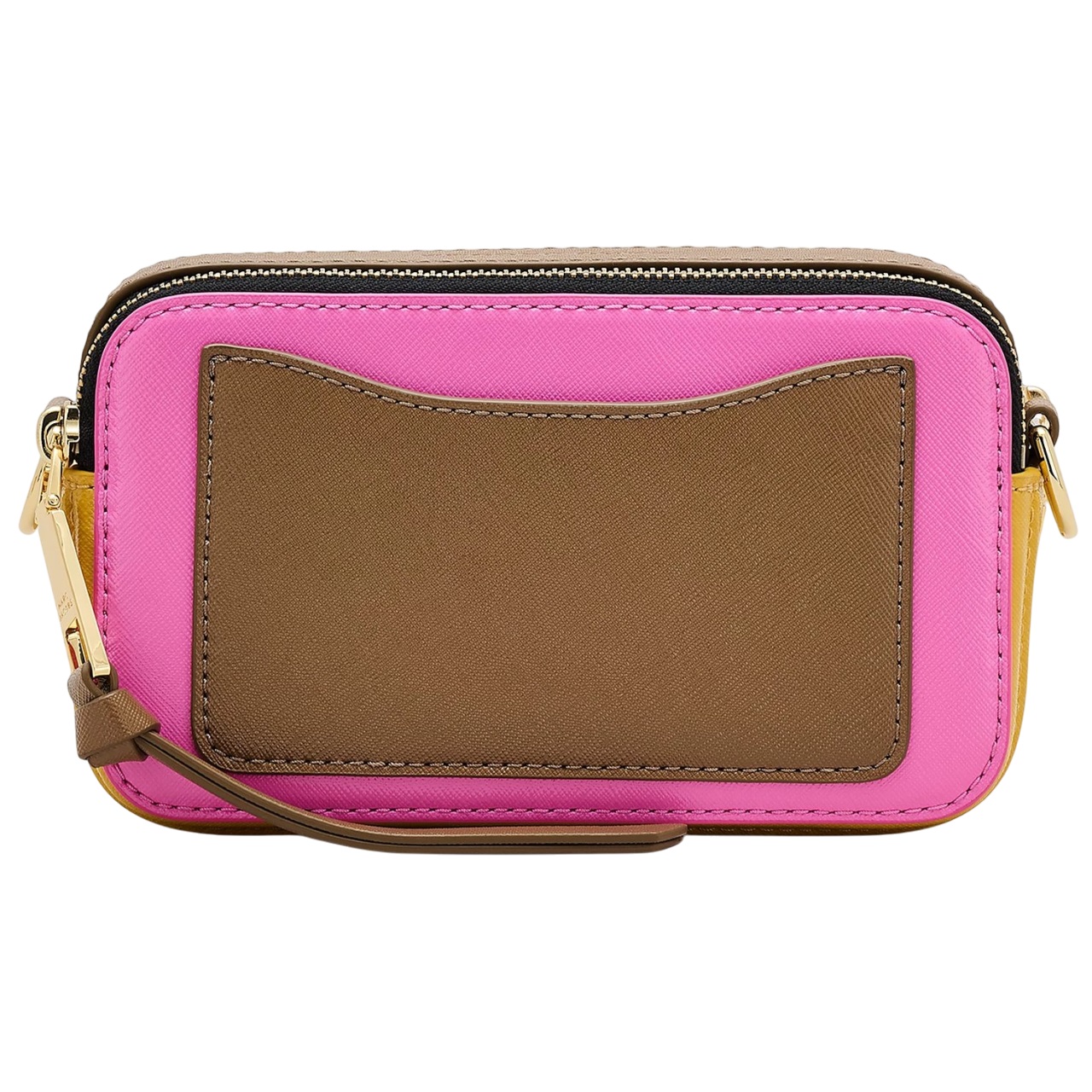 Túi xách Marc Jacobs màu hồng The Colorblock Snapshot Crossbody Bag Bow Pink Multi 12