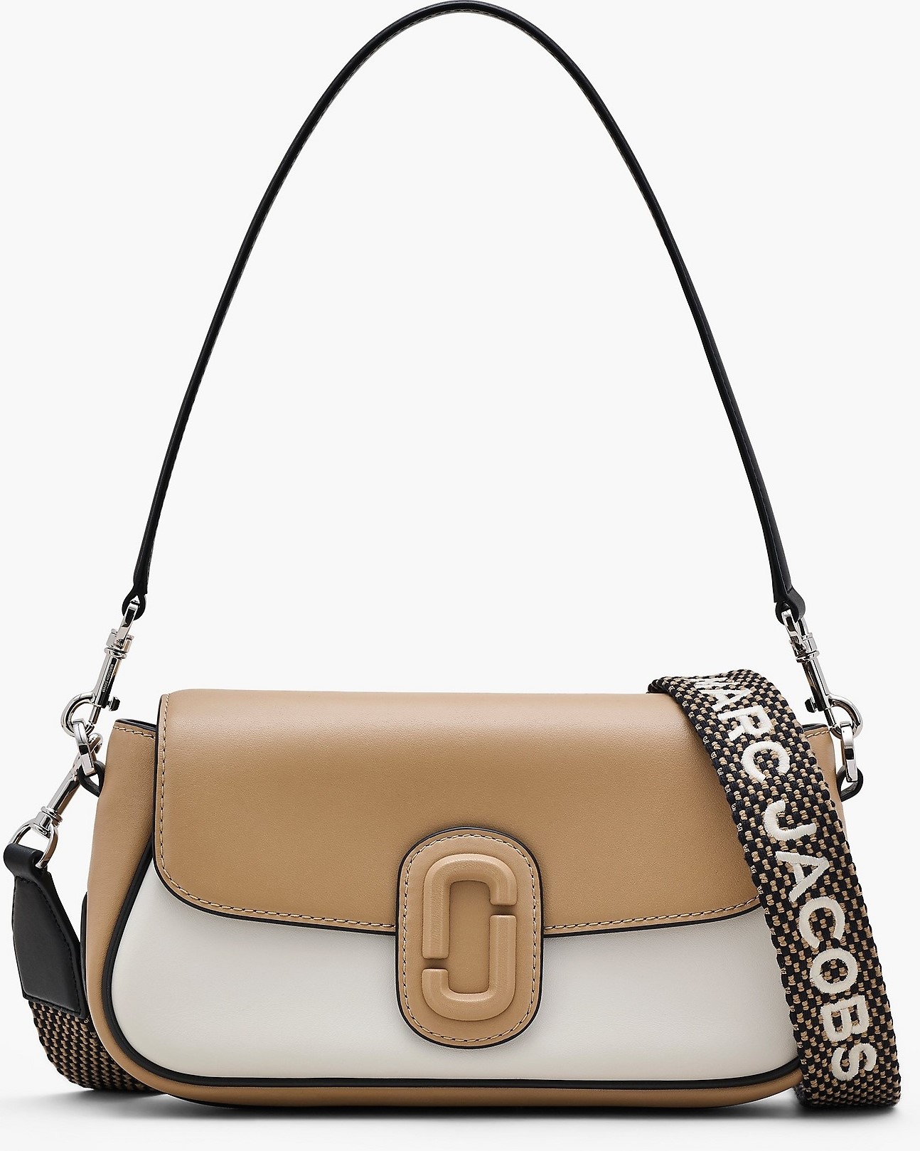 Túi đeo vai Marc Jacob The Colorblock Leather Covered J Mark Clover Large 2S5HSH022H02 5