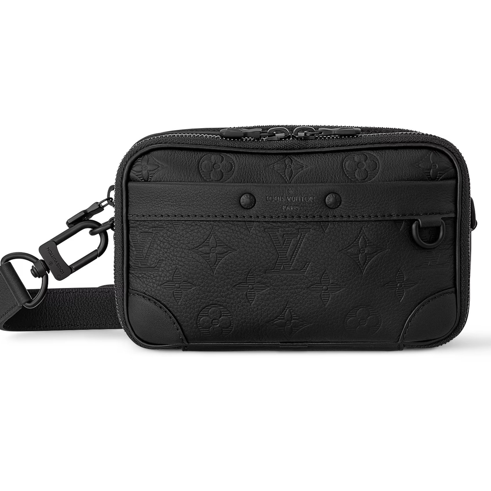 TÚI XÁCH LV LOUIS VUITTON NANO ALPHA WEARABLE WALLET MONOGRAM SHADOW COWHIDE LEATHER 8