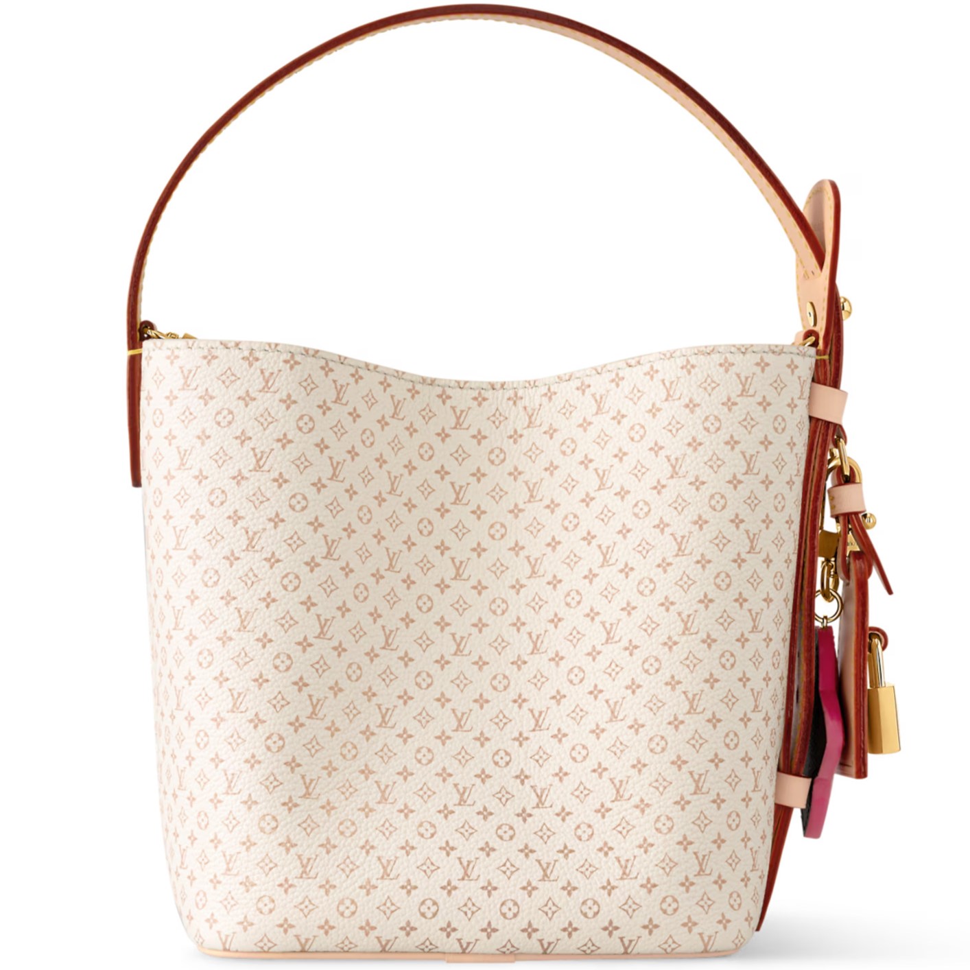 Túi LV Louis Vuitton All In BB Giant Bloom Beige Dune 1