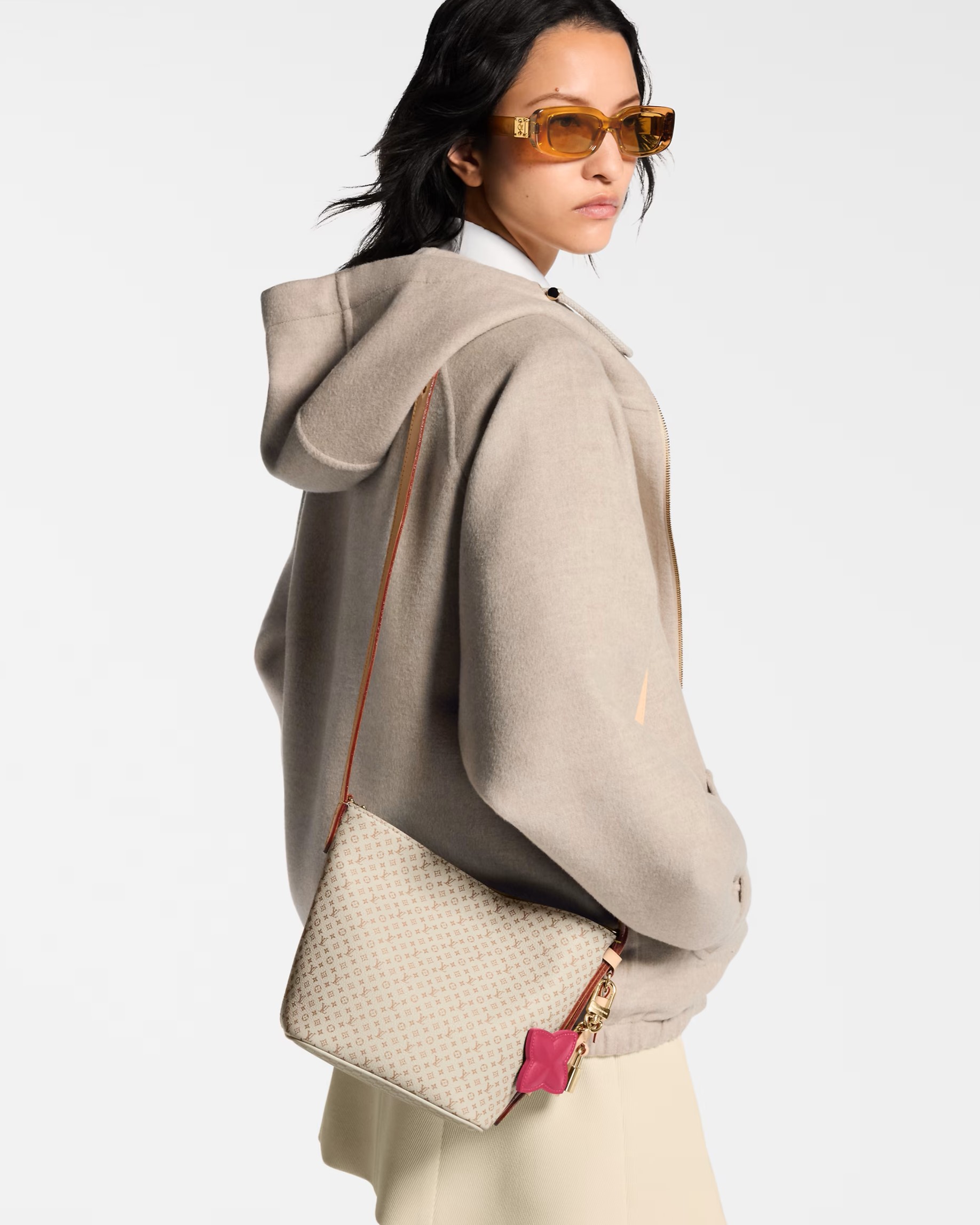 Túi LV Louis Vuitton All In BB Giant Bloom Beige Dune 3