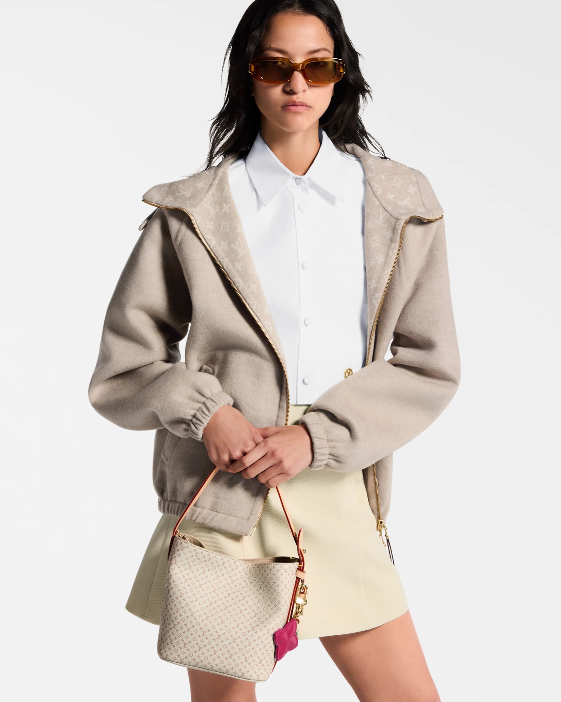 Túi LV Louis Vuitton All In BB Giant Bloom Beige Dune 6