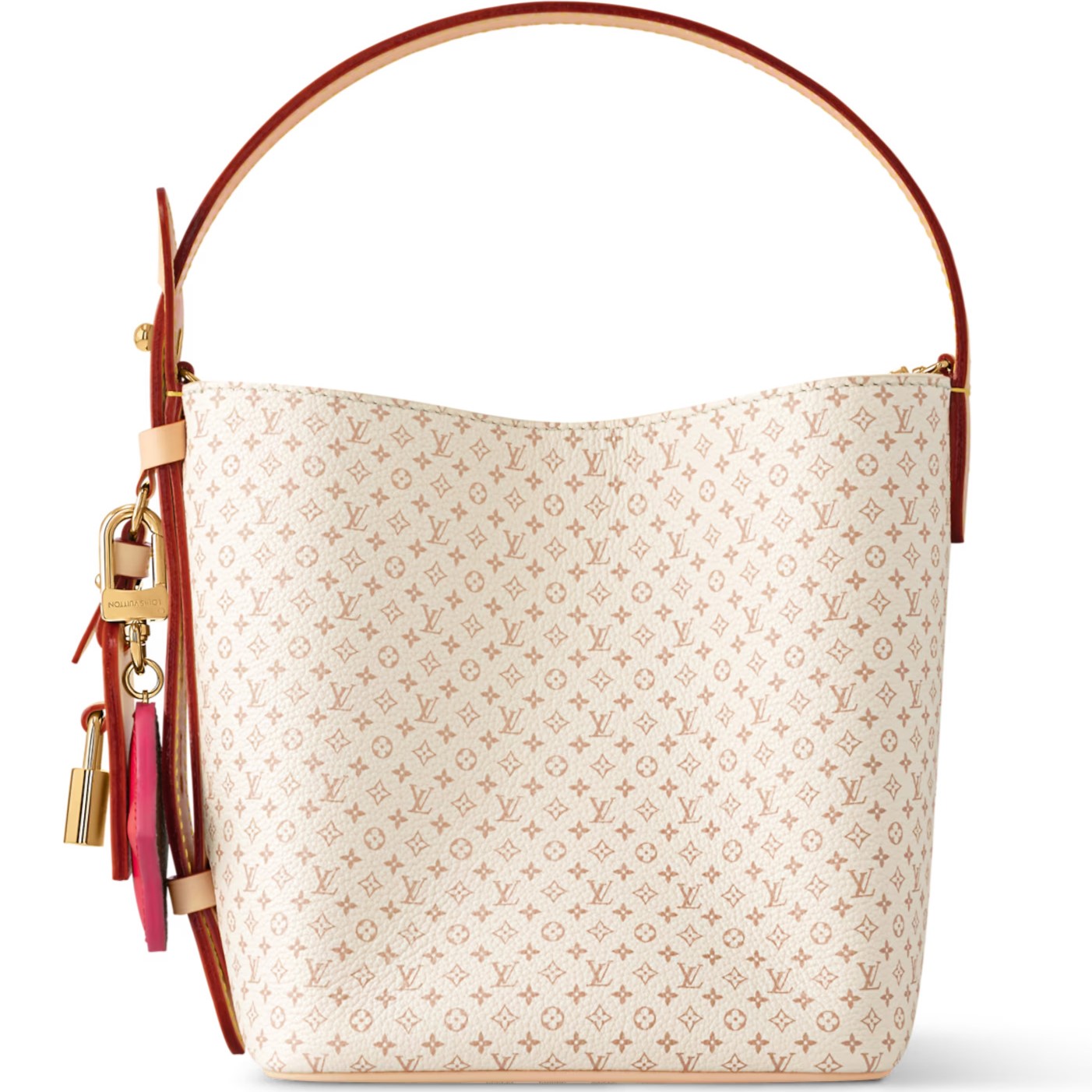 Túi LV Louis Vuitton All In BB Giant Bloom Beige Dune 9