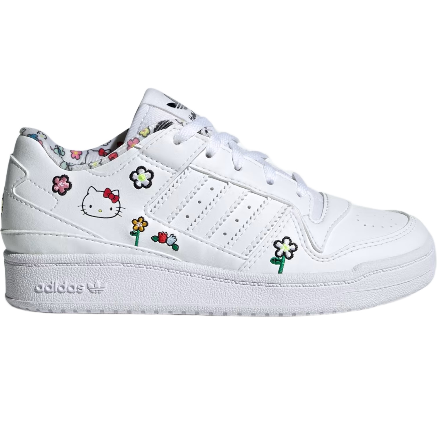 Giày Adidas x Hello Kitty Forum Low Cloud White Core Black IG030 8
