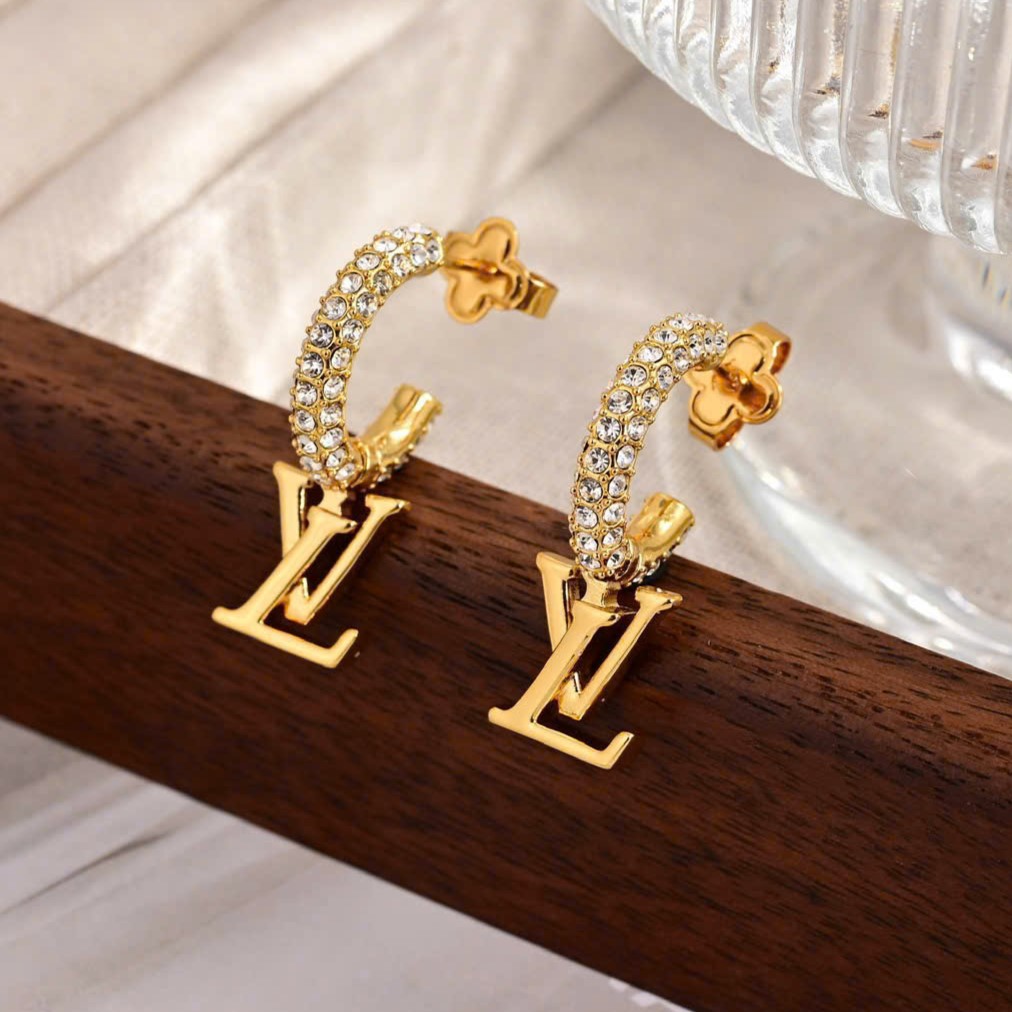 Khuyên Tai LV louisvuitton Iconic Earrings 1