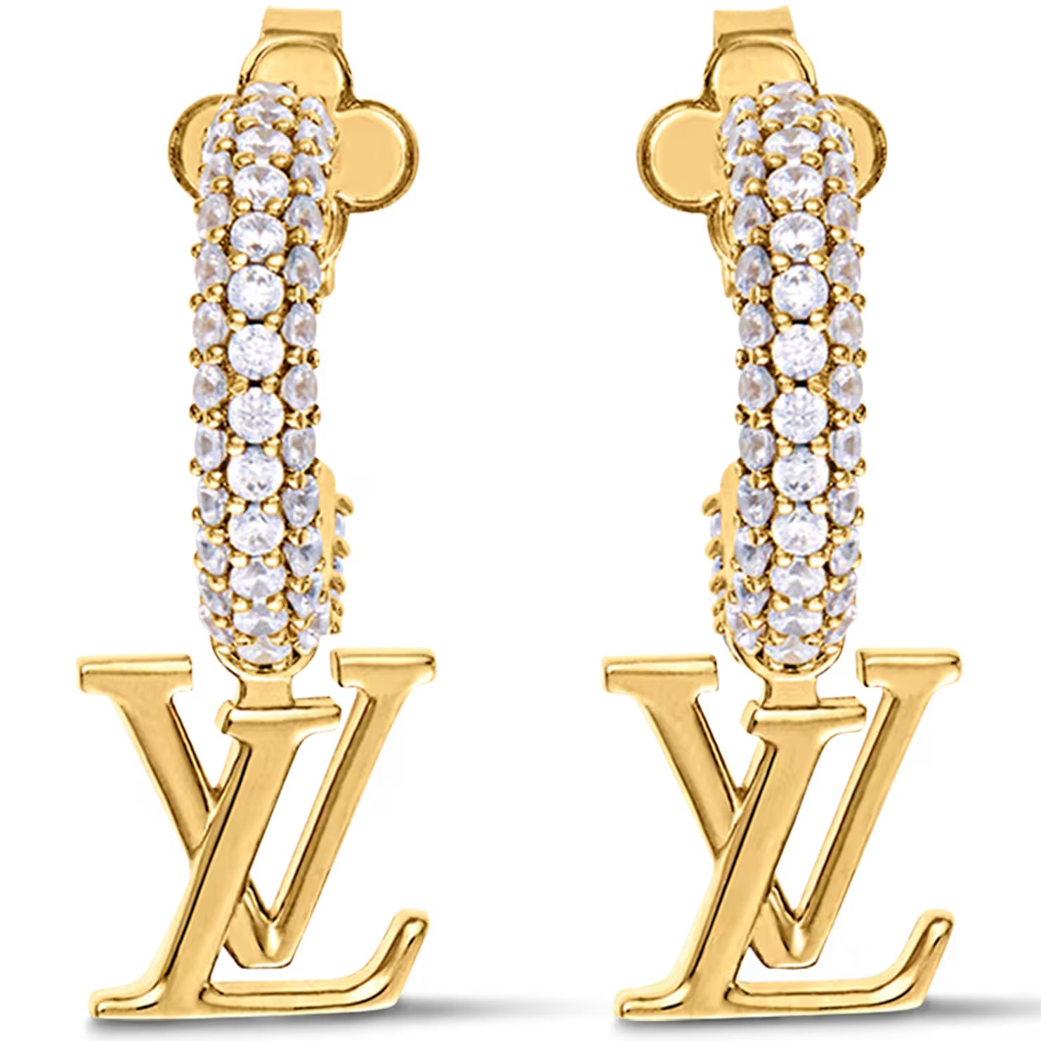 Khuyên Tai LV louisvuitton Iconic Earrings 3