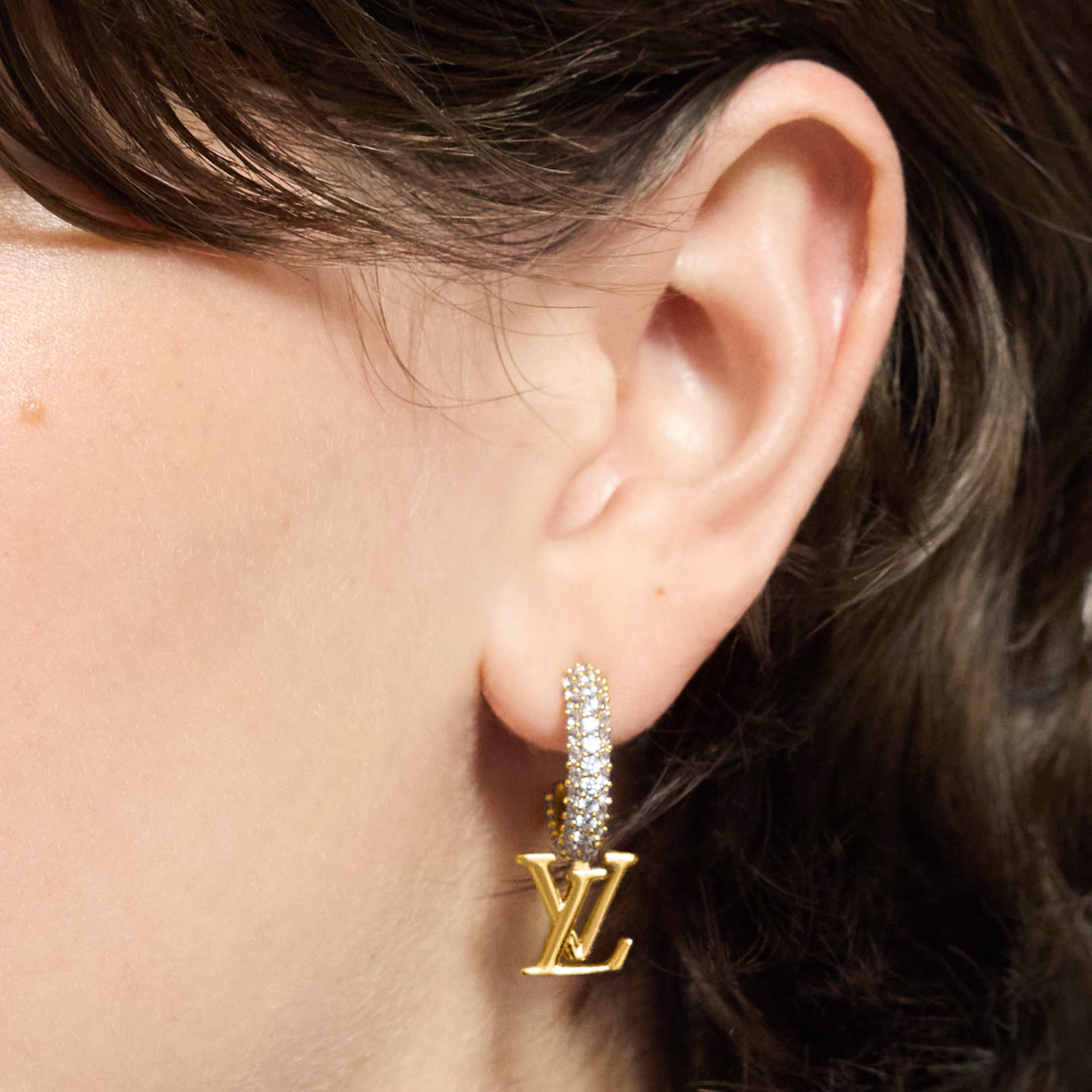 Khuyên Tai LV louisvuitton Iconic Earrings 6