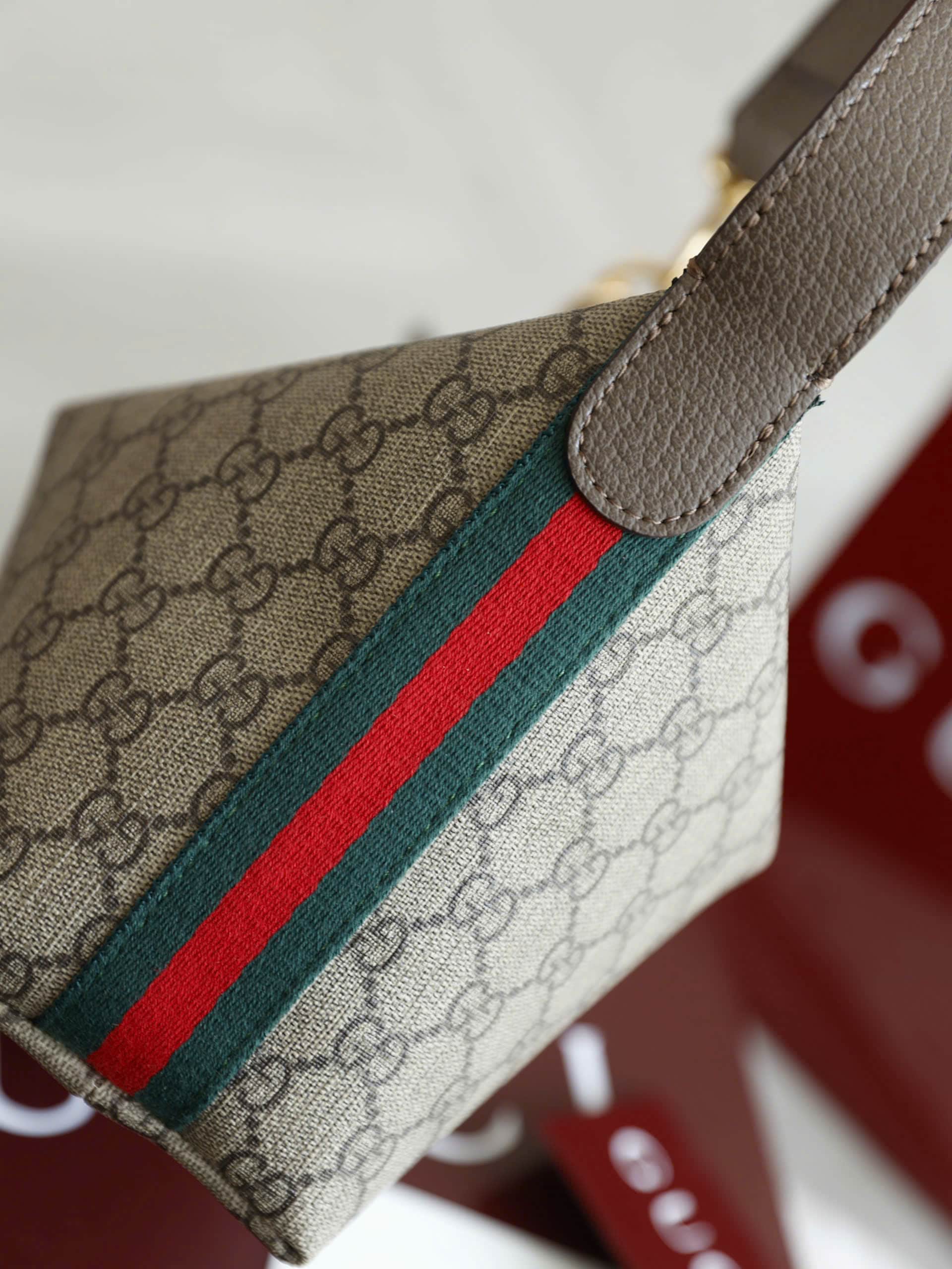 Túi Gucci Ophidia GG Super Mini Canvas Shoulder Bag 2