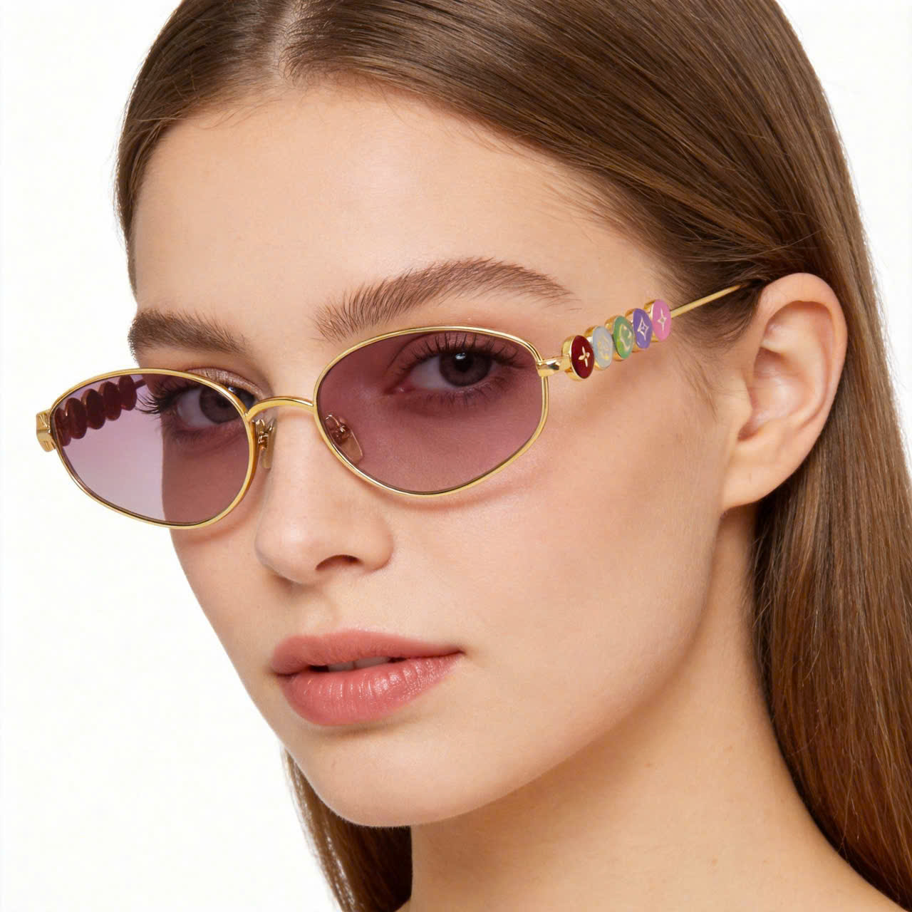 Kính Louis Vuitton LV Confetti Oval Sunglasses 1
