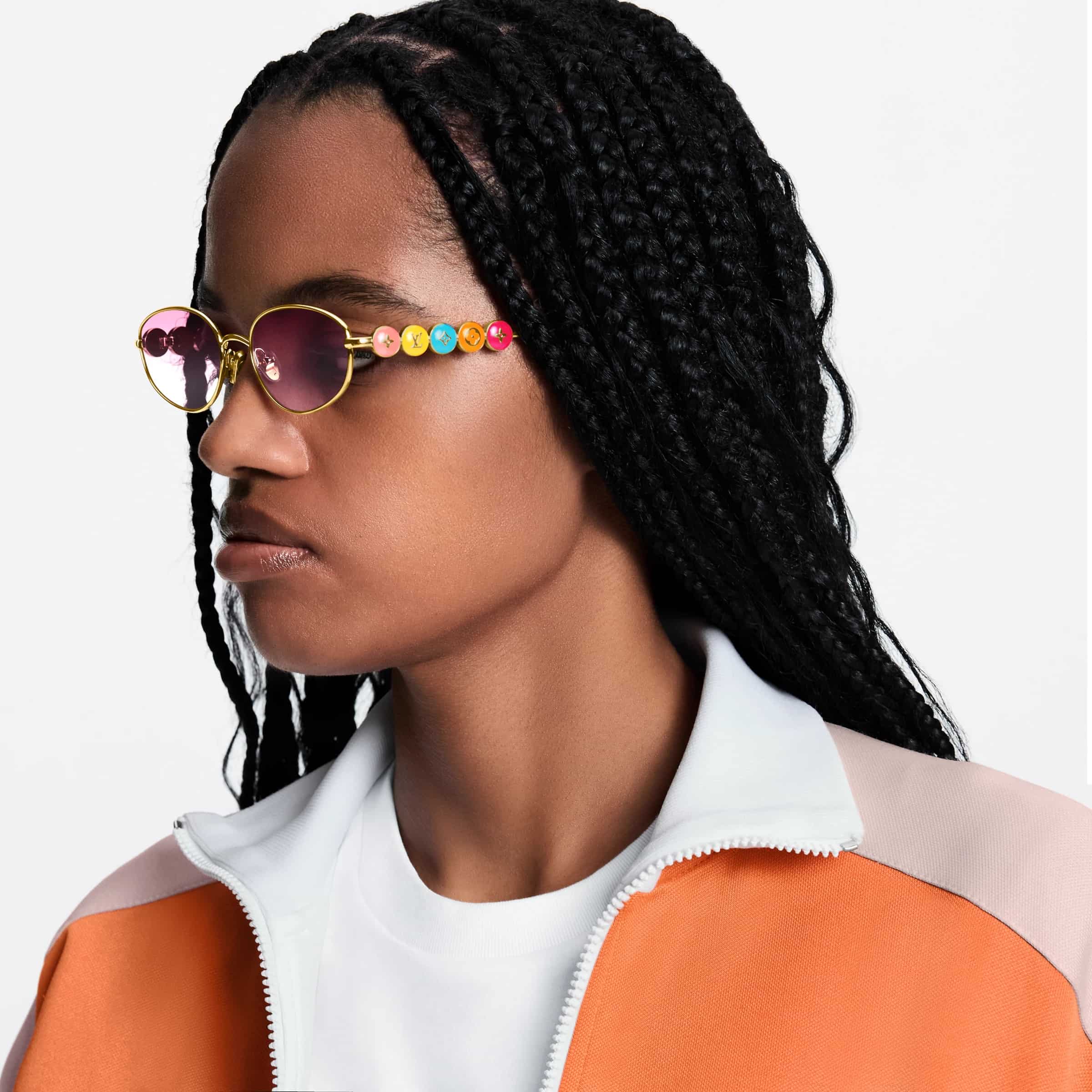 Kính Louis Vuitton LV Confetti Oval Sunglasses 3
