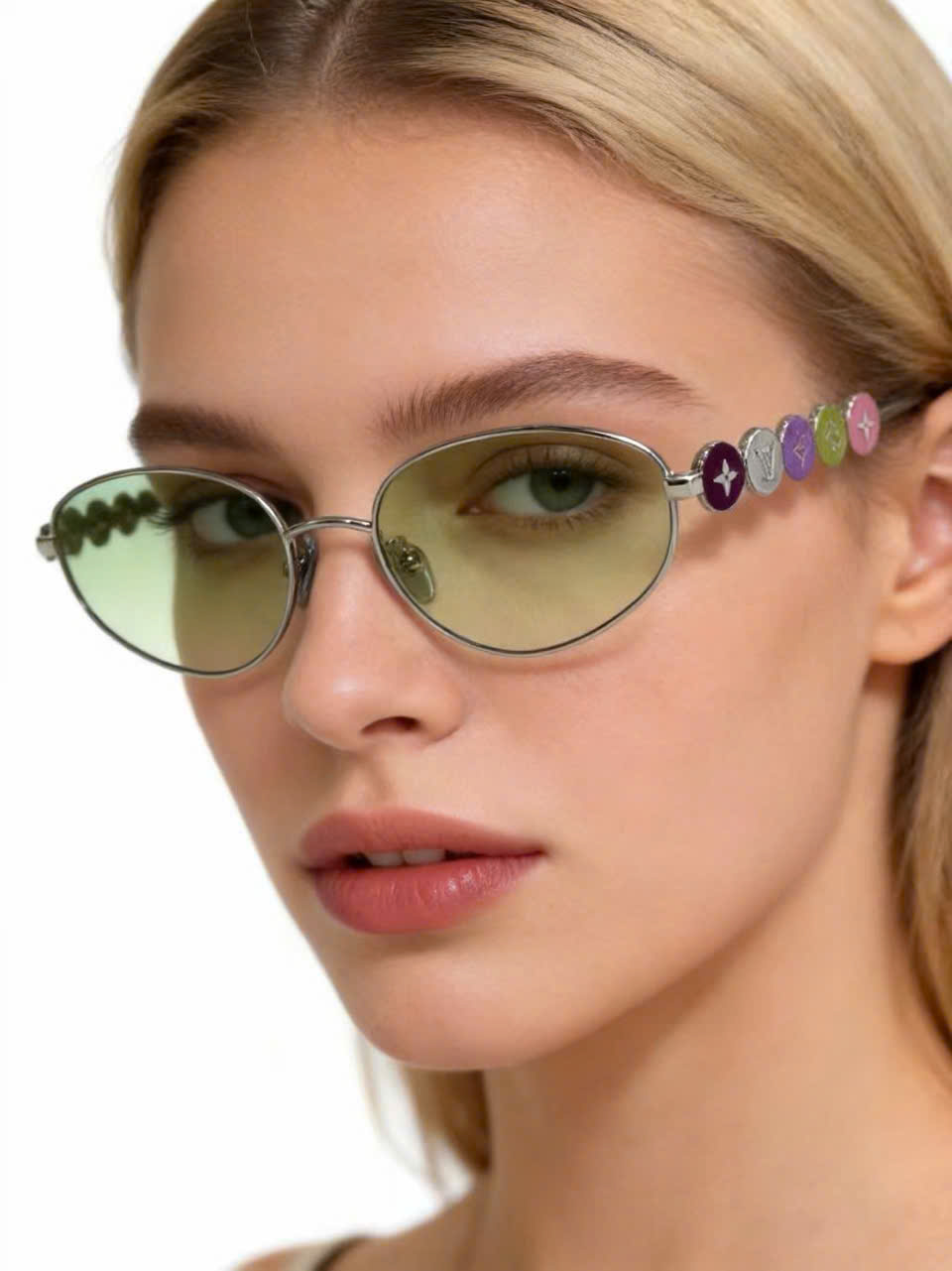 Kính Louis Vuitton LV Confetti Oval Sunglasses 8