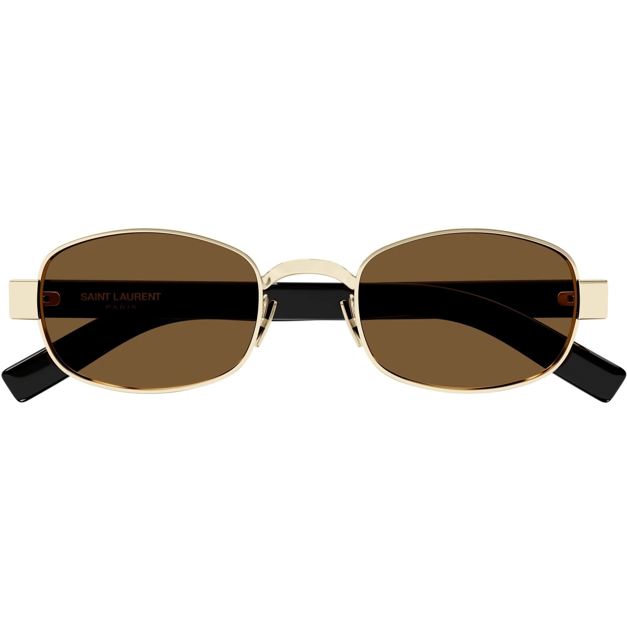 Kính Mát Yves Saint Laurent YSL Oval Sunglasses SL706 001 Gold Brown 8