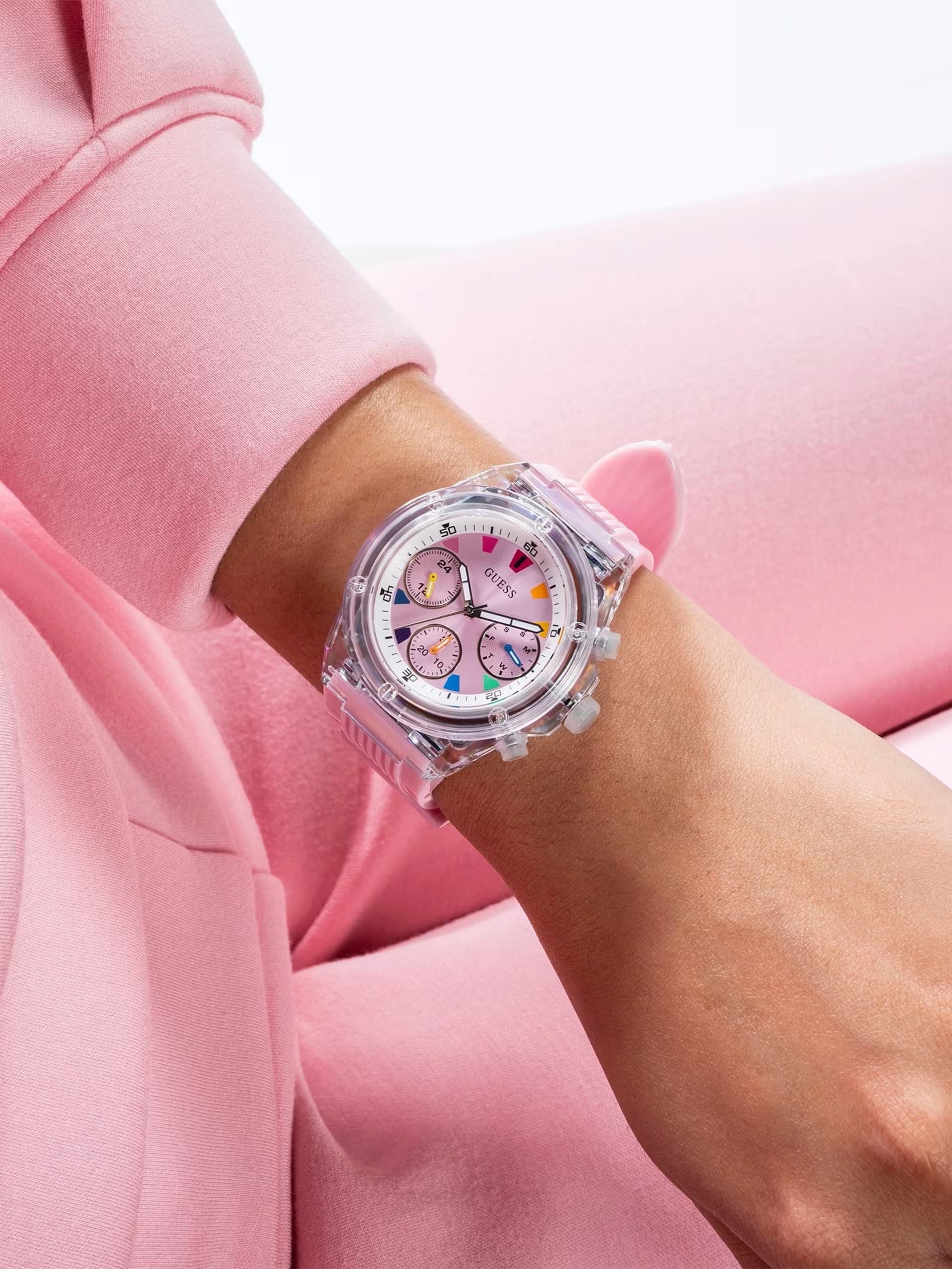 Đồng Hồ Nữ Guess Eco-Friendly Multifunction Women Watch GW0438L7 7