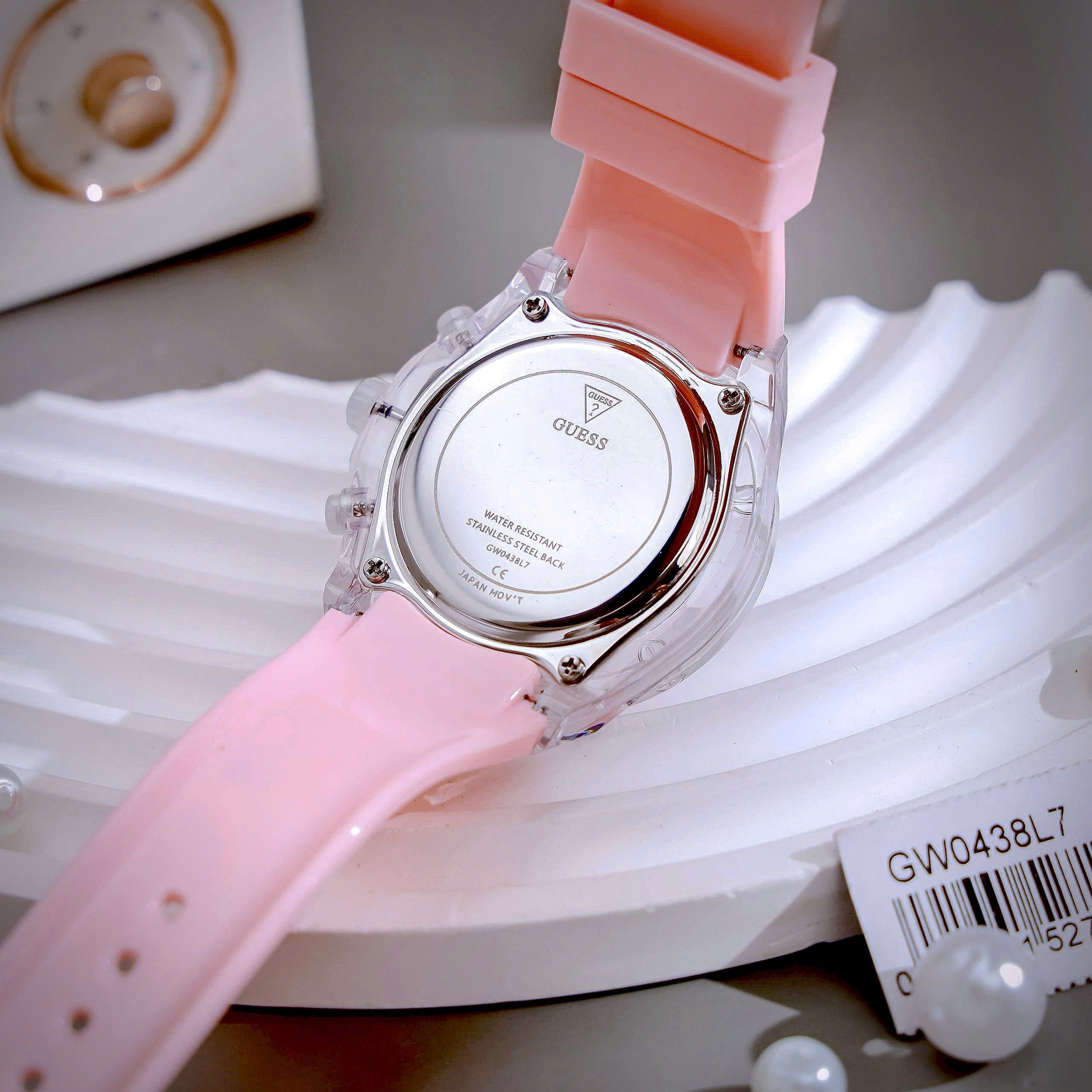 Đồng Hồ Nữ Guess Eco-Friendly Multifunction Women Watch GW0438L7 8
