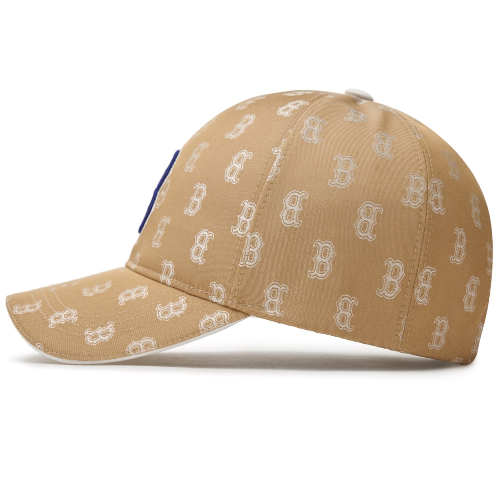 Mũ bóng chày MLB B Classic Monogram Structured Ball Cap Boston Redsox Beige 3ACPM014N-43BGD 6