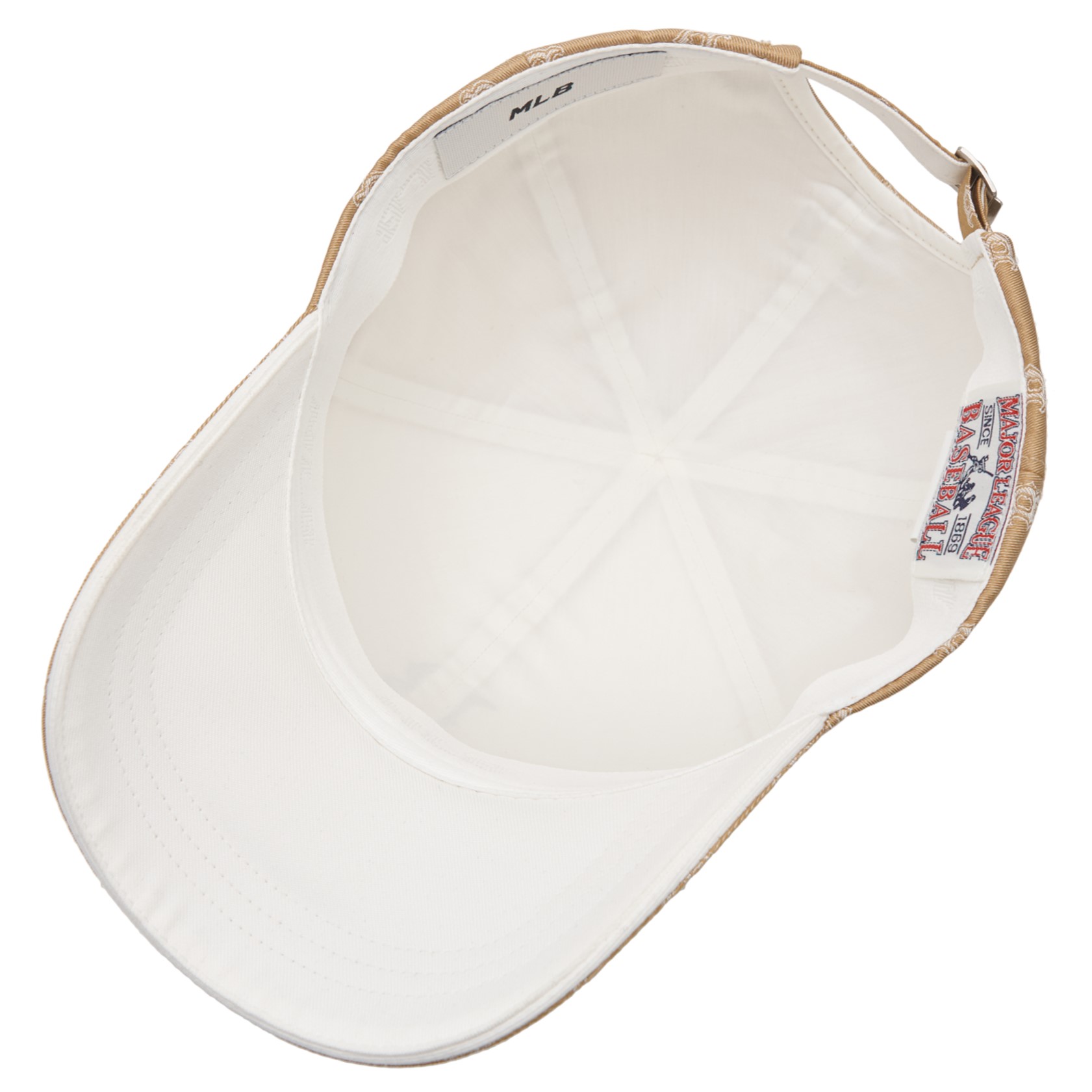 Mũ bóng chày MLB B Classic Monogram Structured Ball Cap Boston Redsox Beige 3ACPM014N-43BGD 11