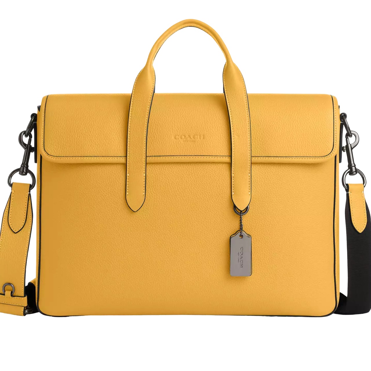 Cặp văn phòng Nam Coach Sullivan Portfolio Brief Gunmetal Honeycomb C9875 2