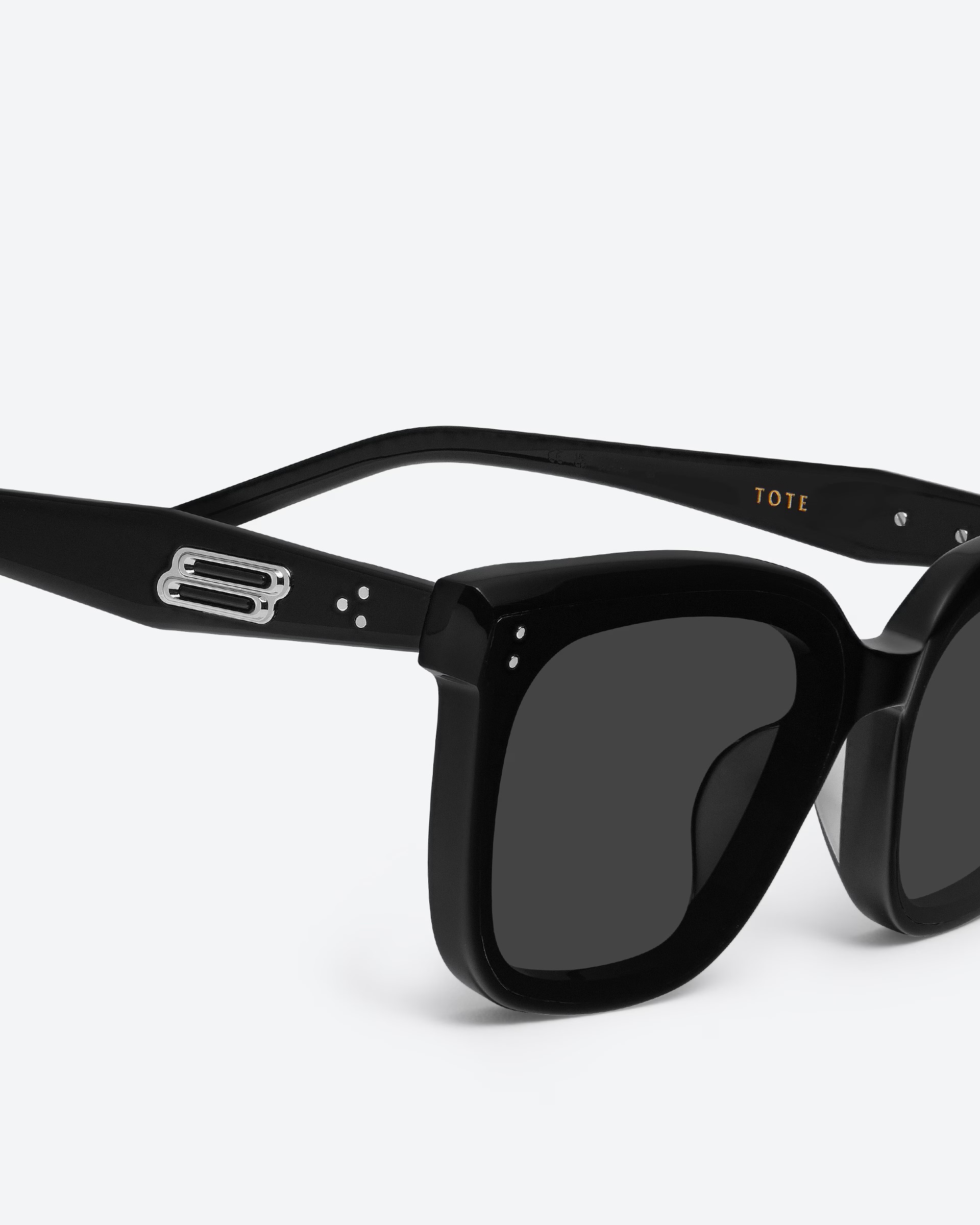 Mắt kính thời trang Gentle Monster Tote 01 Black Lenses Black Acetate Frame 6
