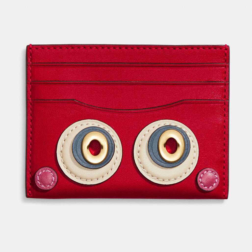 VÍ THẺ COACHIES CARD CASE WITH SWEETIE 2