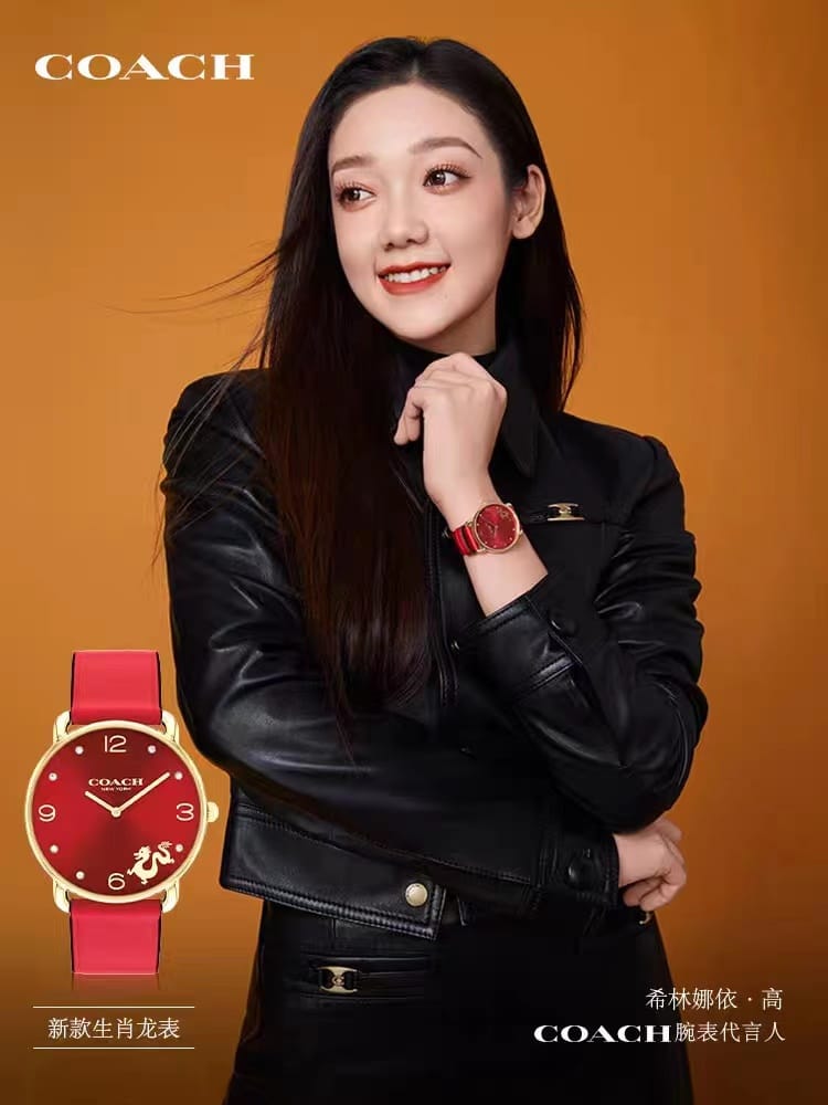 ĐỒNG HỒ NỮ COACH ELLIOT RED LEATHER ANALOG WOMEN WATCH CO-14504249 5