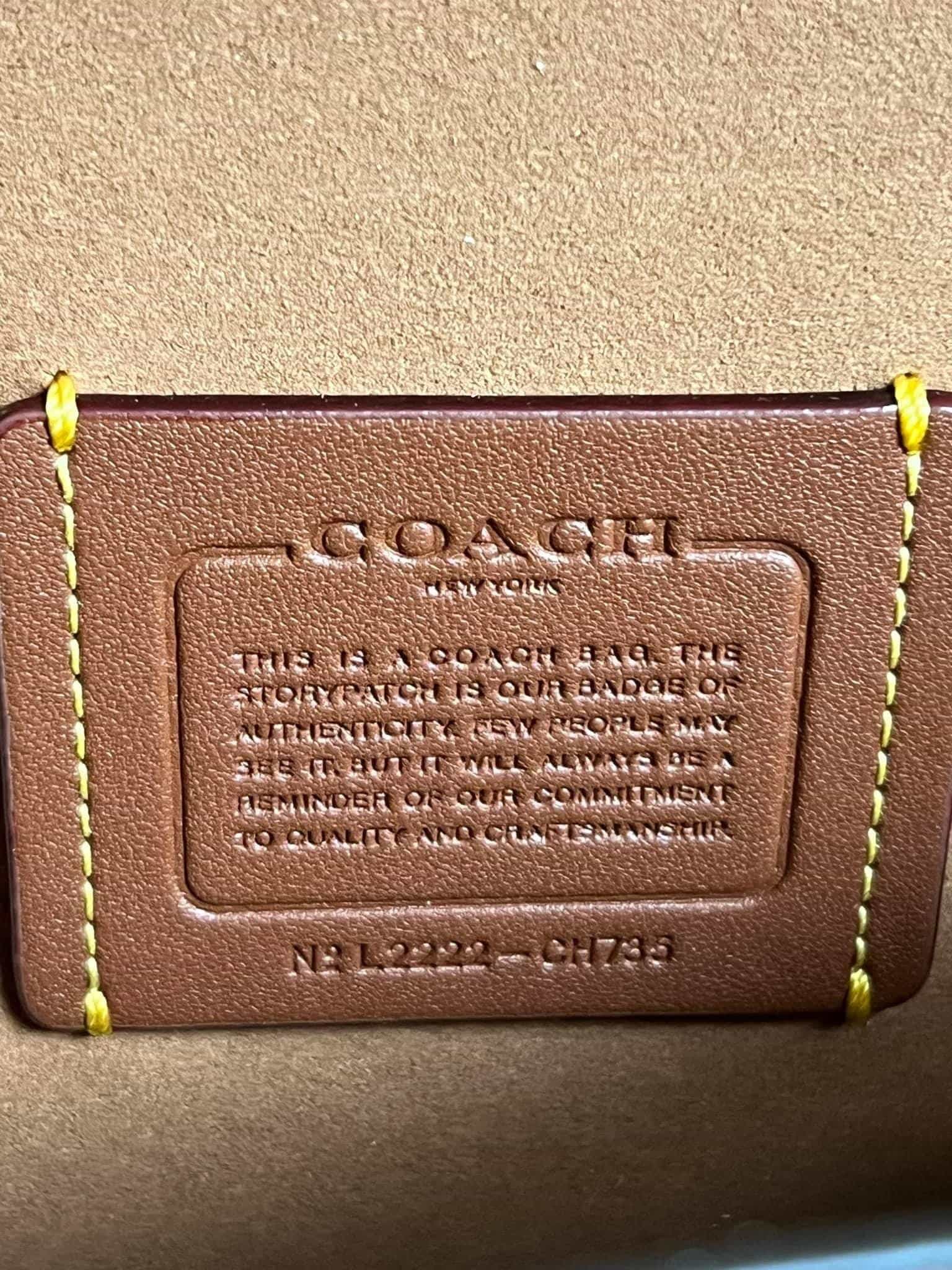 Túi Coach Tabby 26 Shoulder Bag Canary Yellow CH735 3