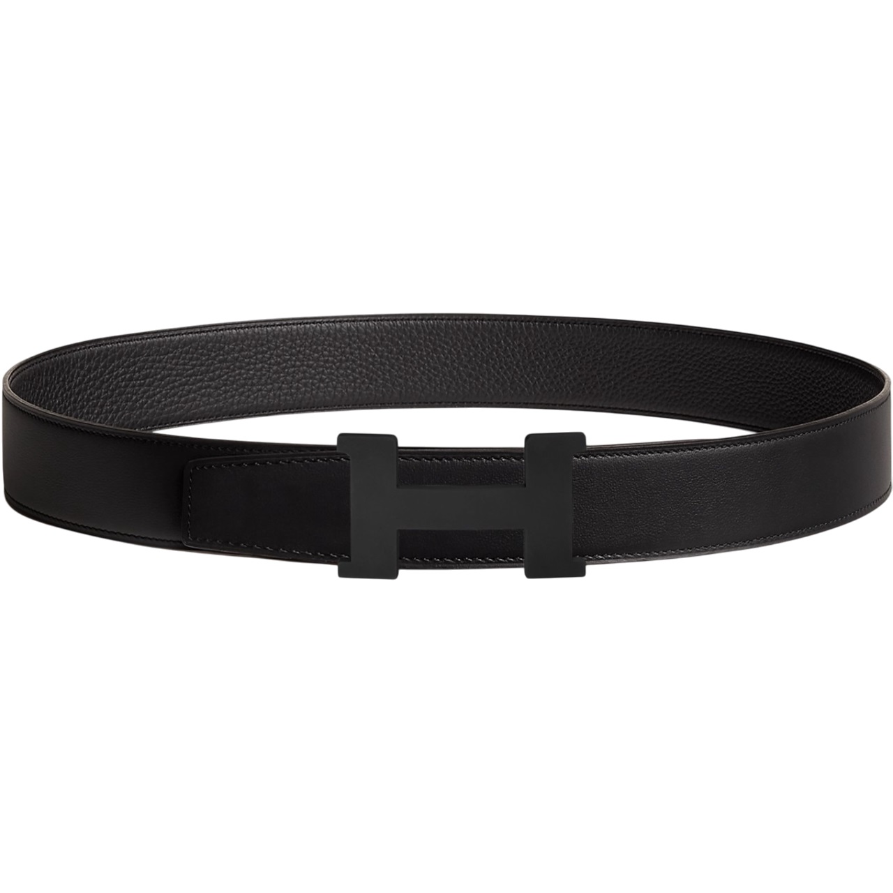 Dây nịt nam Hermes Constance Belt Buckle Reversible Leather Strap Noir 38 mm 4