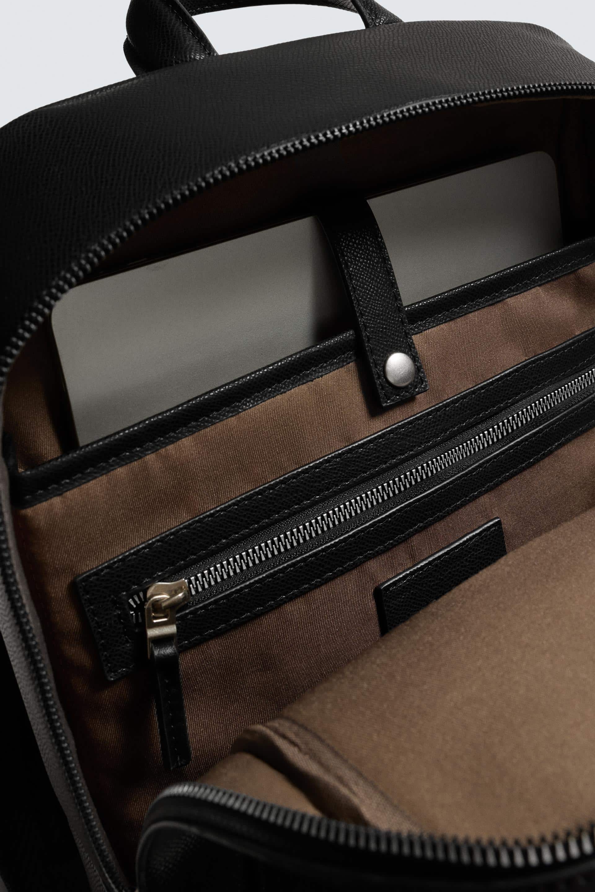 Balo Nam Zara Textured Backpack 4