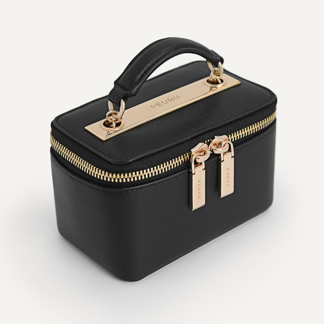 TÚI CỐP PEDRO LEATHER MINI VANITY CASE 1
