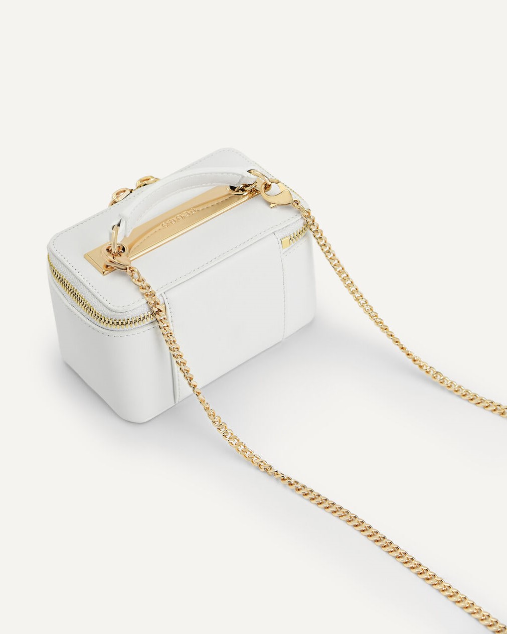 TÚI CỐP PEDRO LEATHER MINI VANITY CASE 9