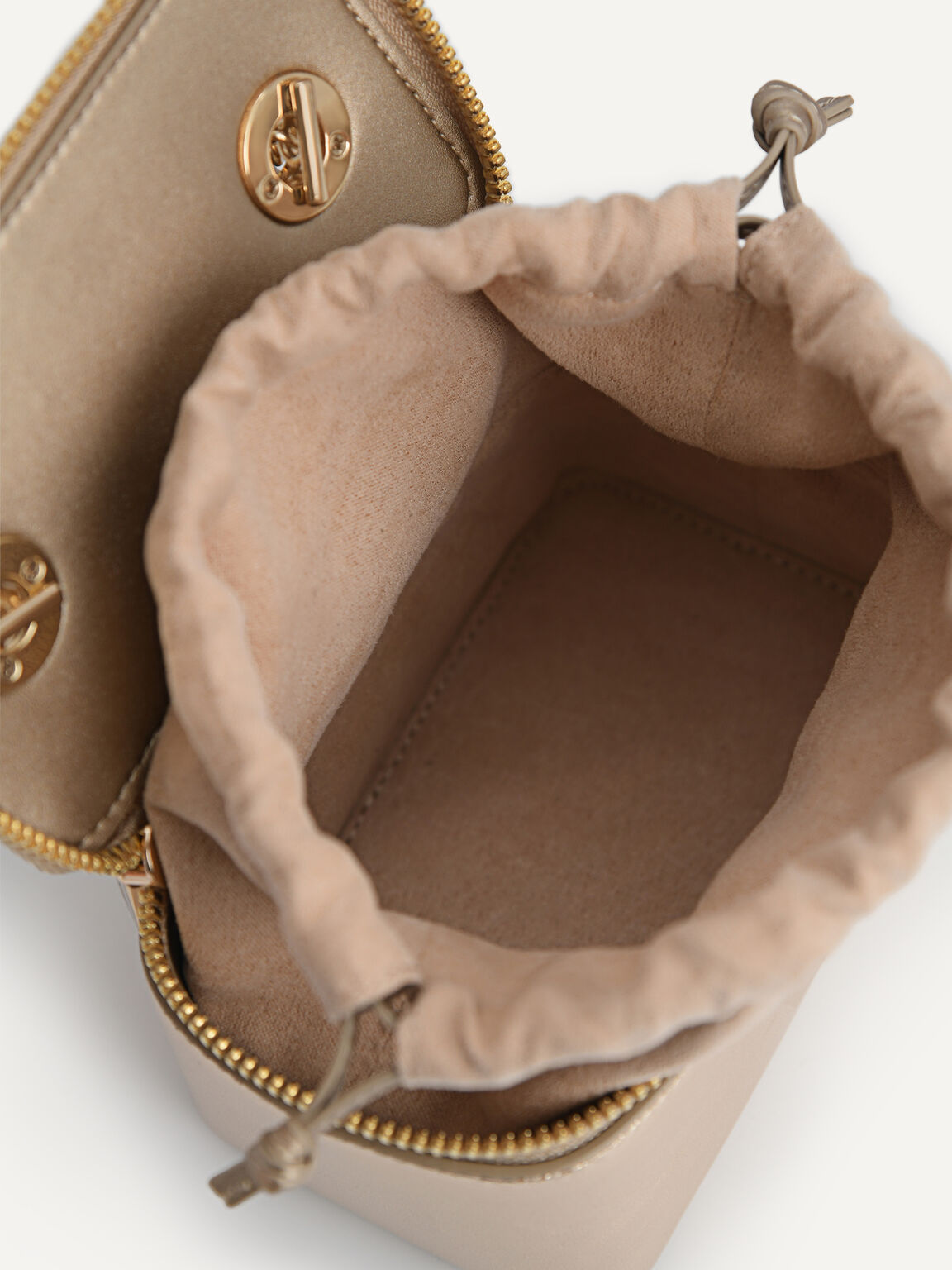 TÚI CỐP PEDRO LEATHER MINI VANITY CASE 14
