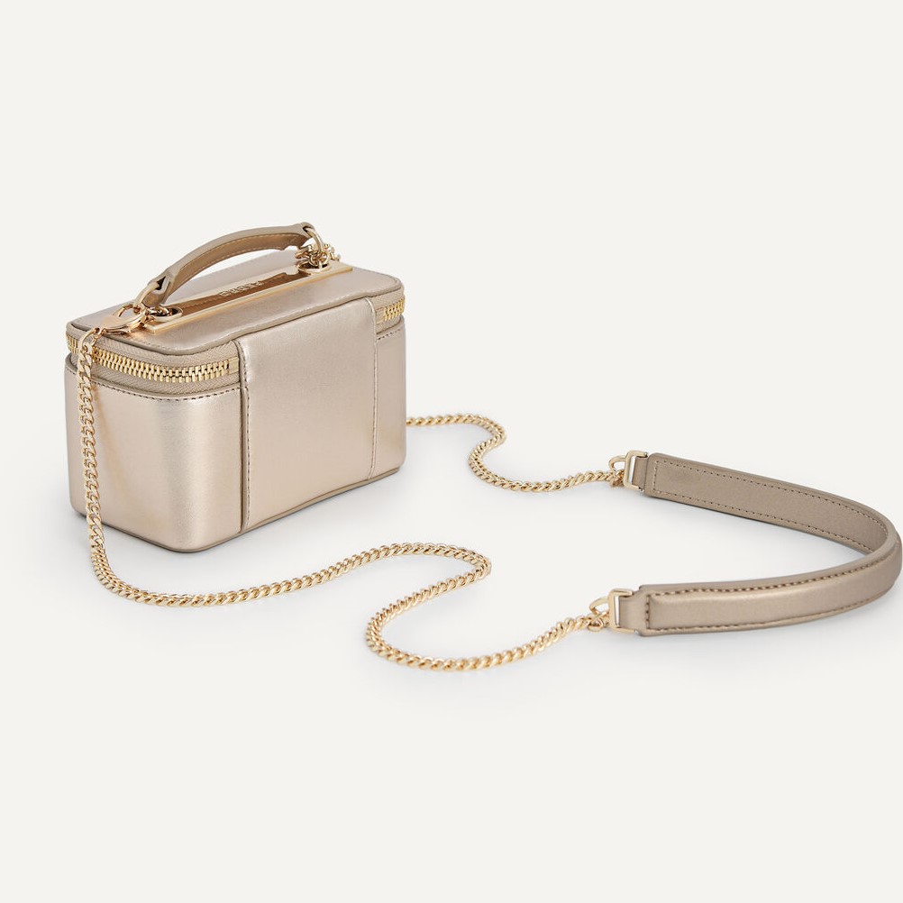TÚI CỐP PEDRO LEATHER MINI VANITY CASE 20