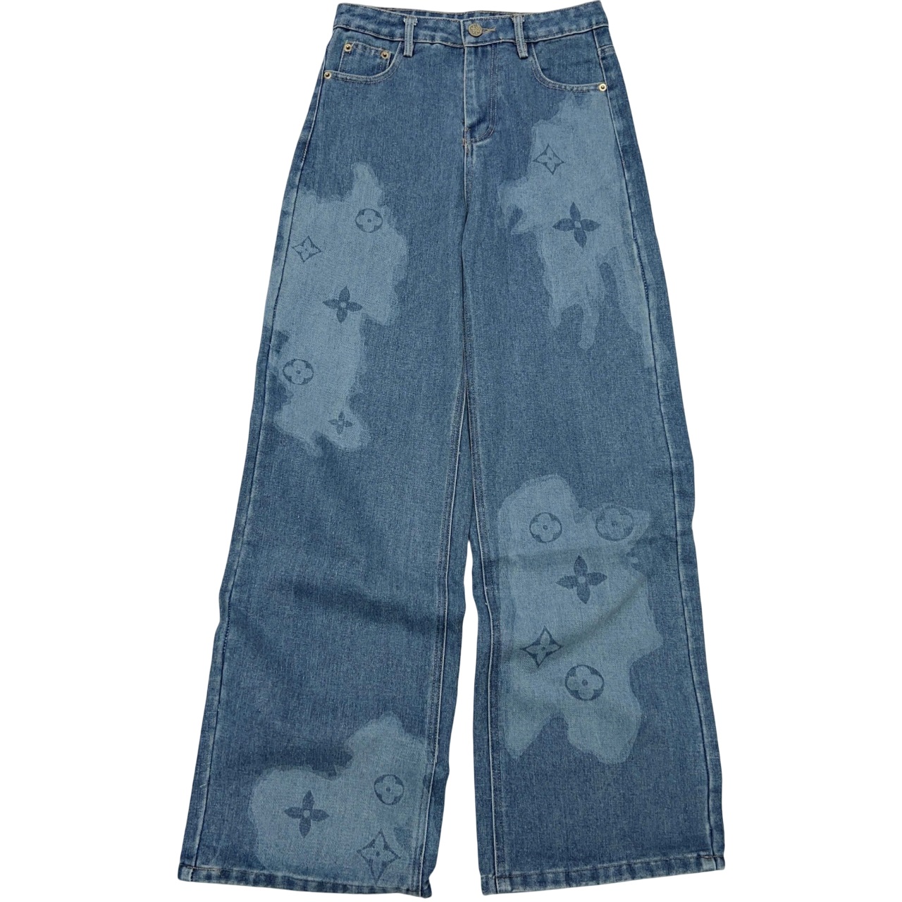 Quần jean dài suông Louis Vuitton 3