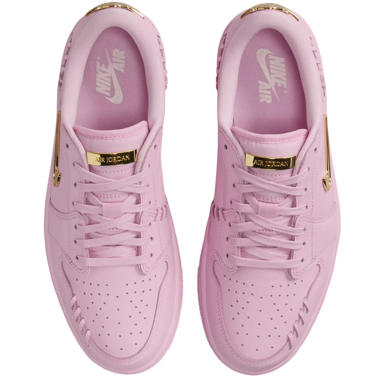 Giày Nike nữ Air Jordan 1 Low Method of Make Womens Shoes Perfect Pink Metallic Gold FN5032-600 8
