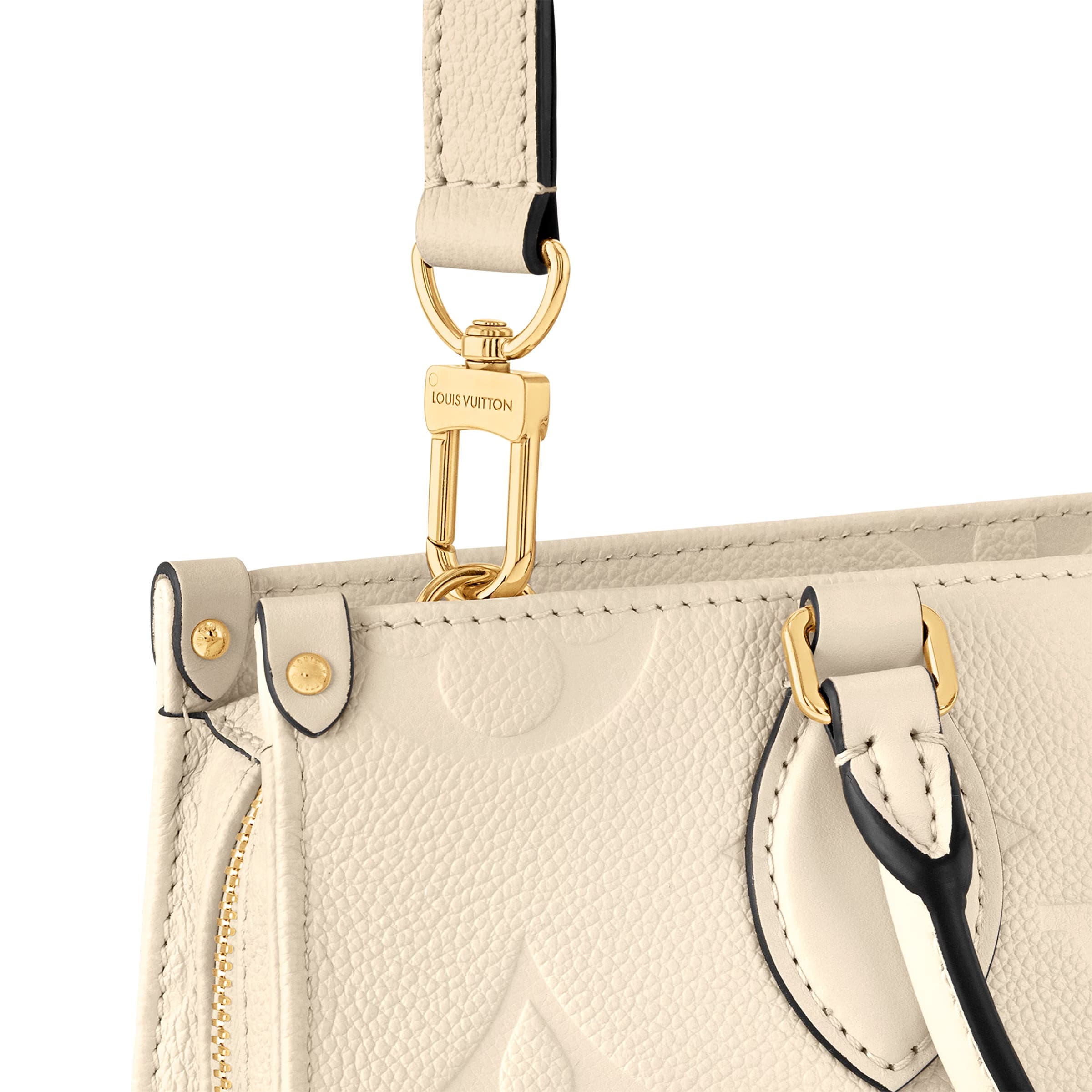 Túi Louis Vuitton OnTheGo East West Monogram Empreinte Cream 2