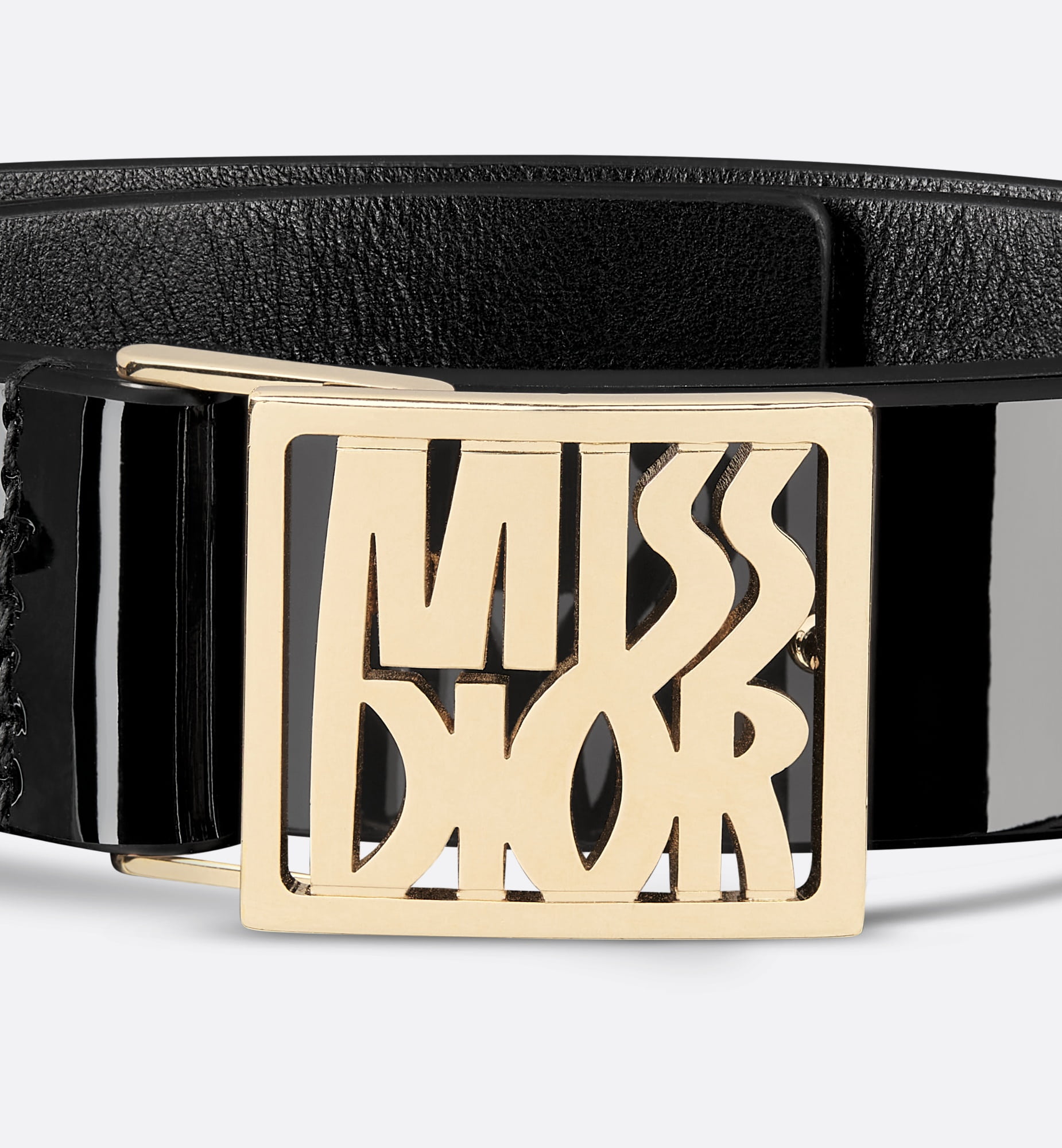 Thắt lưng Miss Dior Belt Black 3