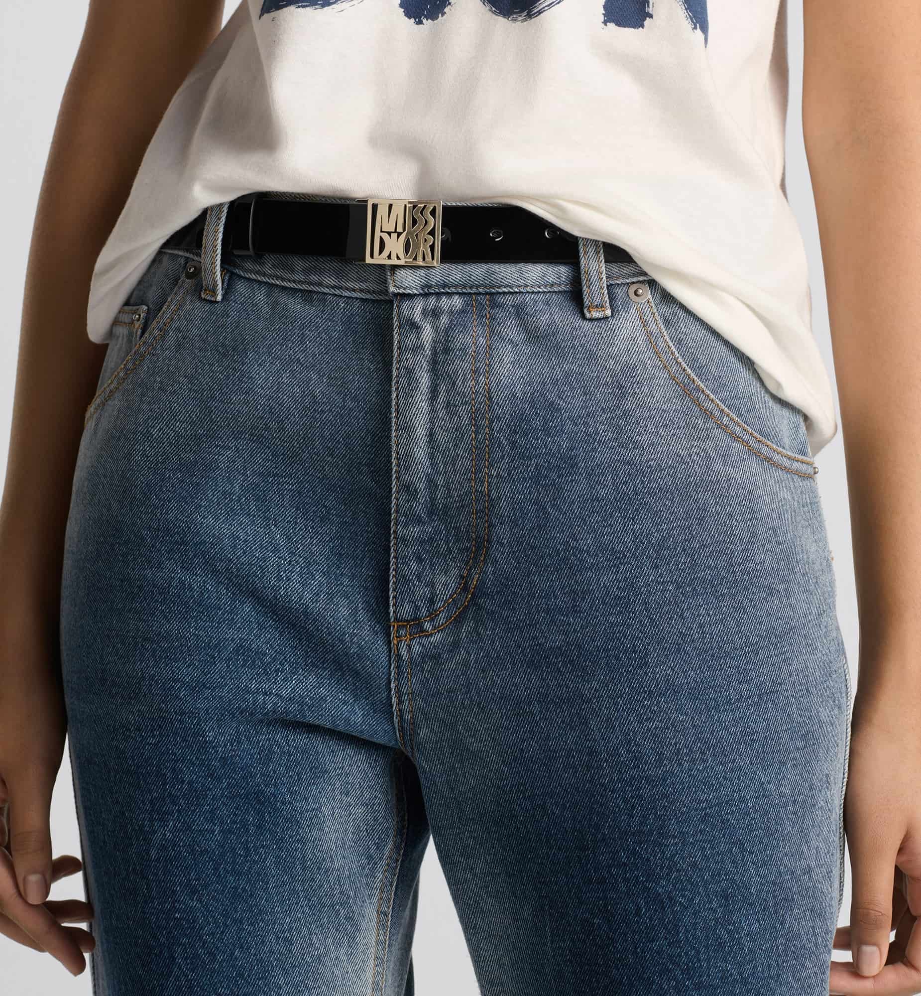 Thắt lưng Miss Dior Belt Black 4