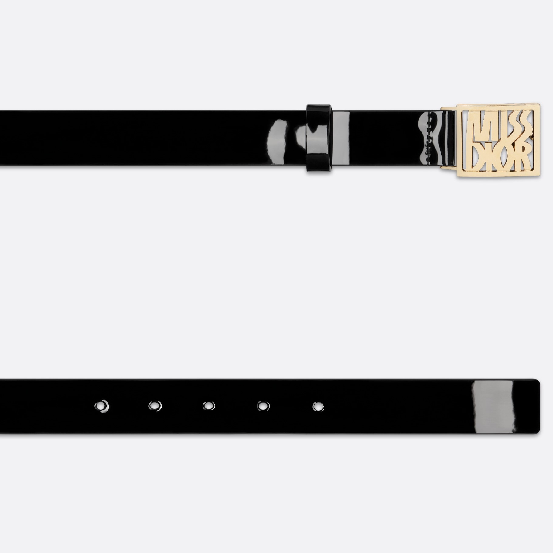 Thắt lưng Miss Dior Belt Black 5