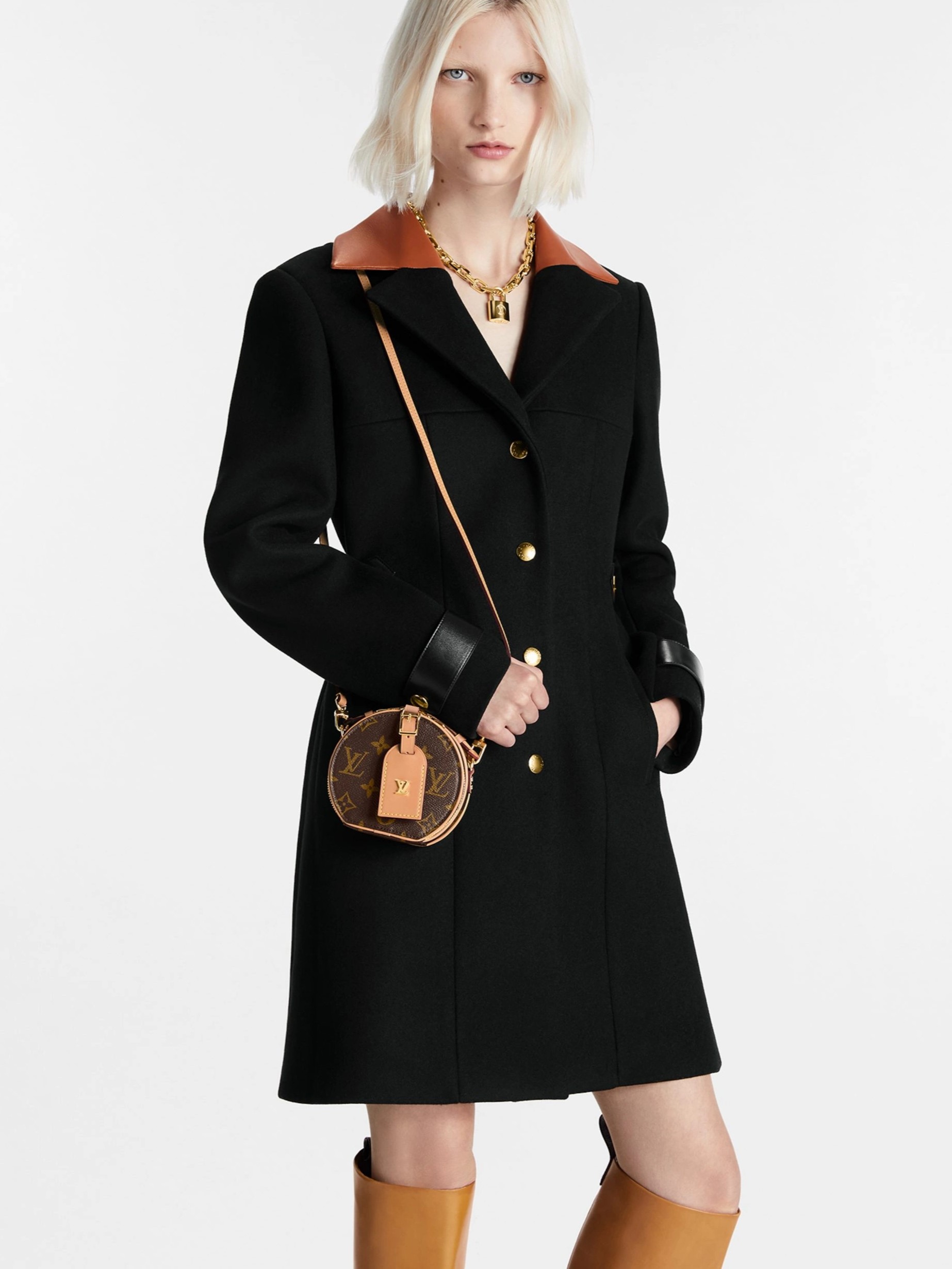 Túi cốp LV Louis Vuitton Mini Boite Chapeau Monogram M44699 2