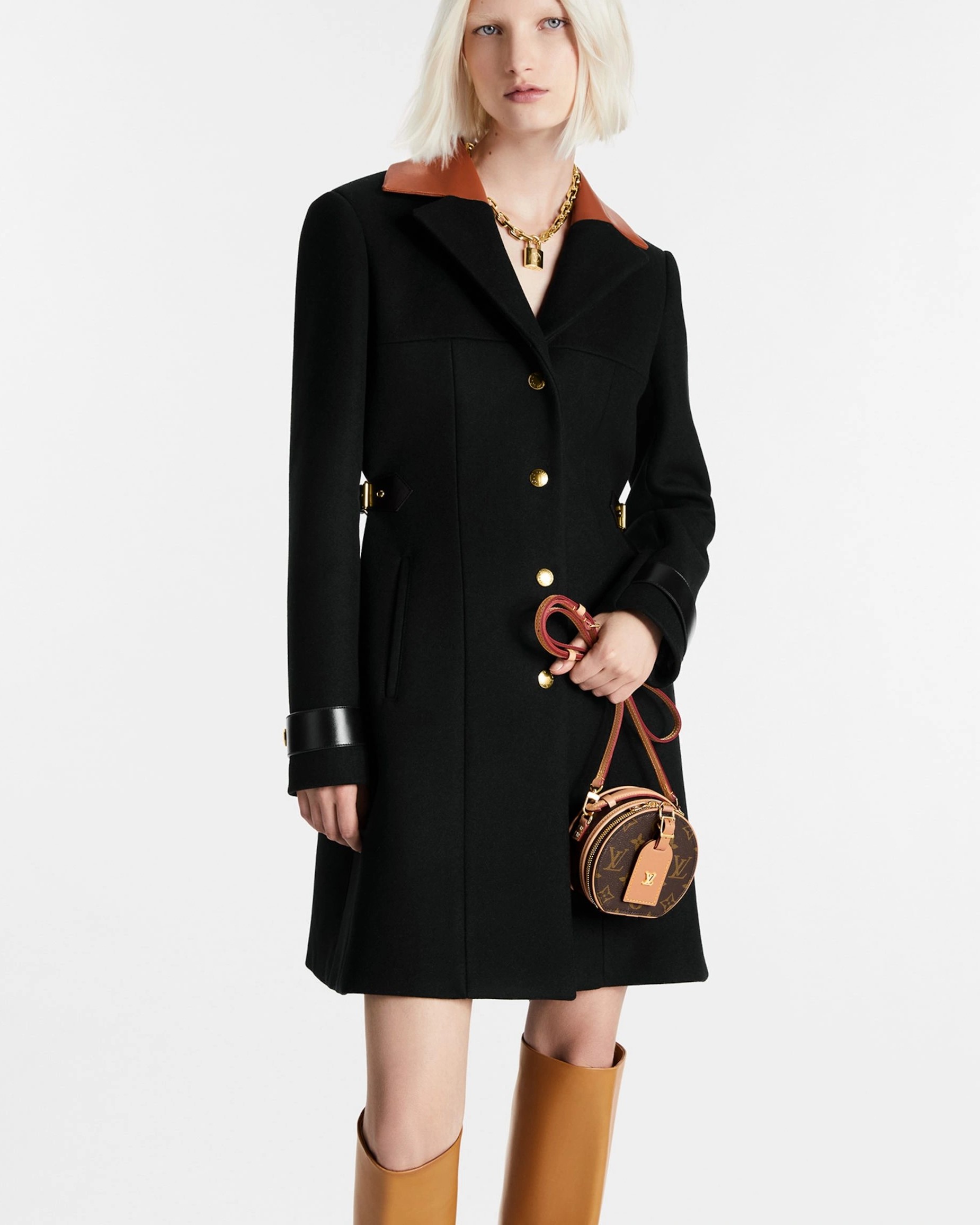 Túi cốp LV Louis Vuitton Mini Boite Chapeau Monogram M44699 9
