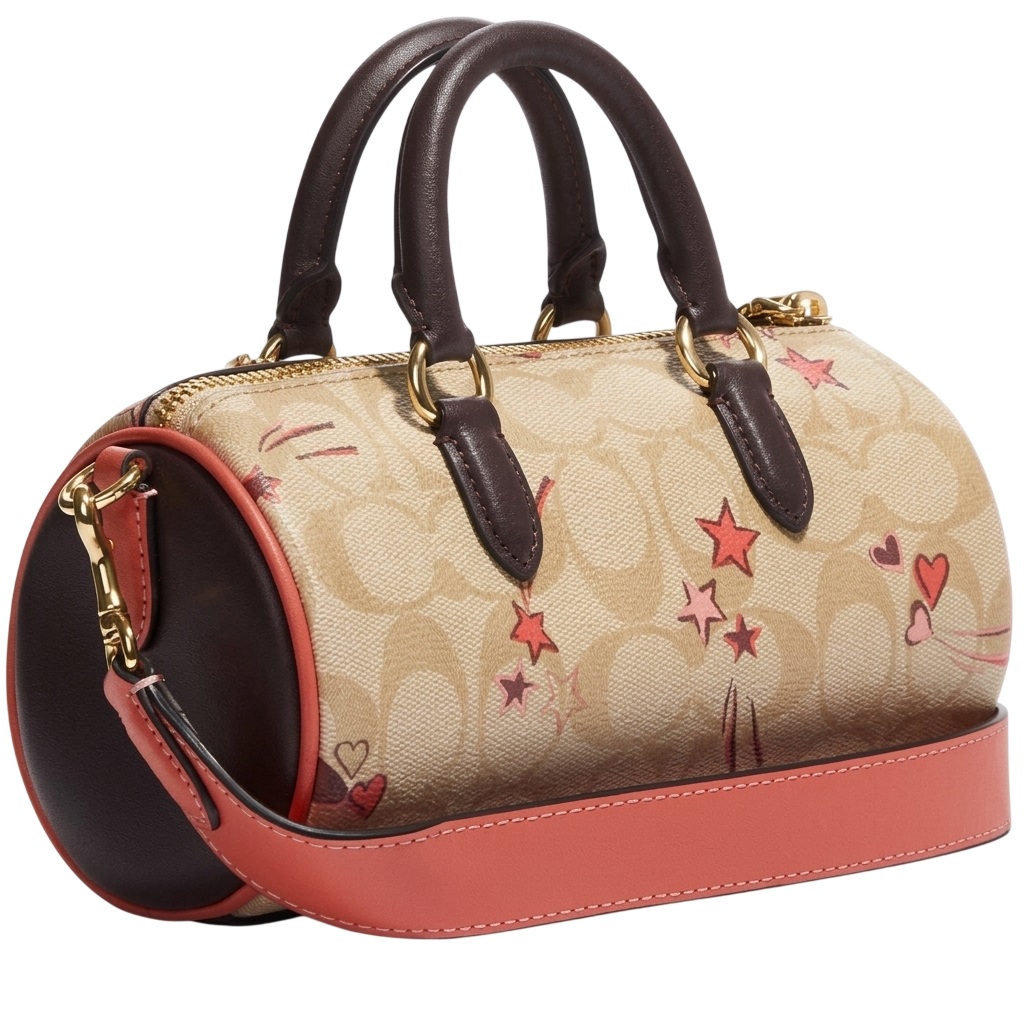 Túi Coach Lacey Crossbody In Signature Canvas With Heart And Star Print CK562 1