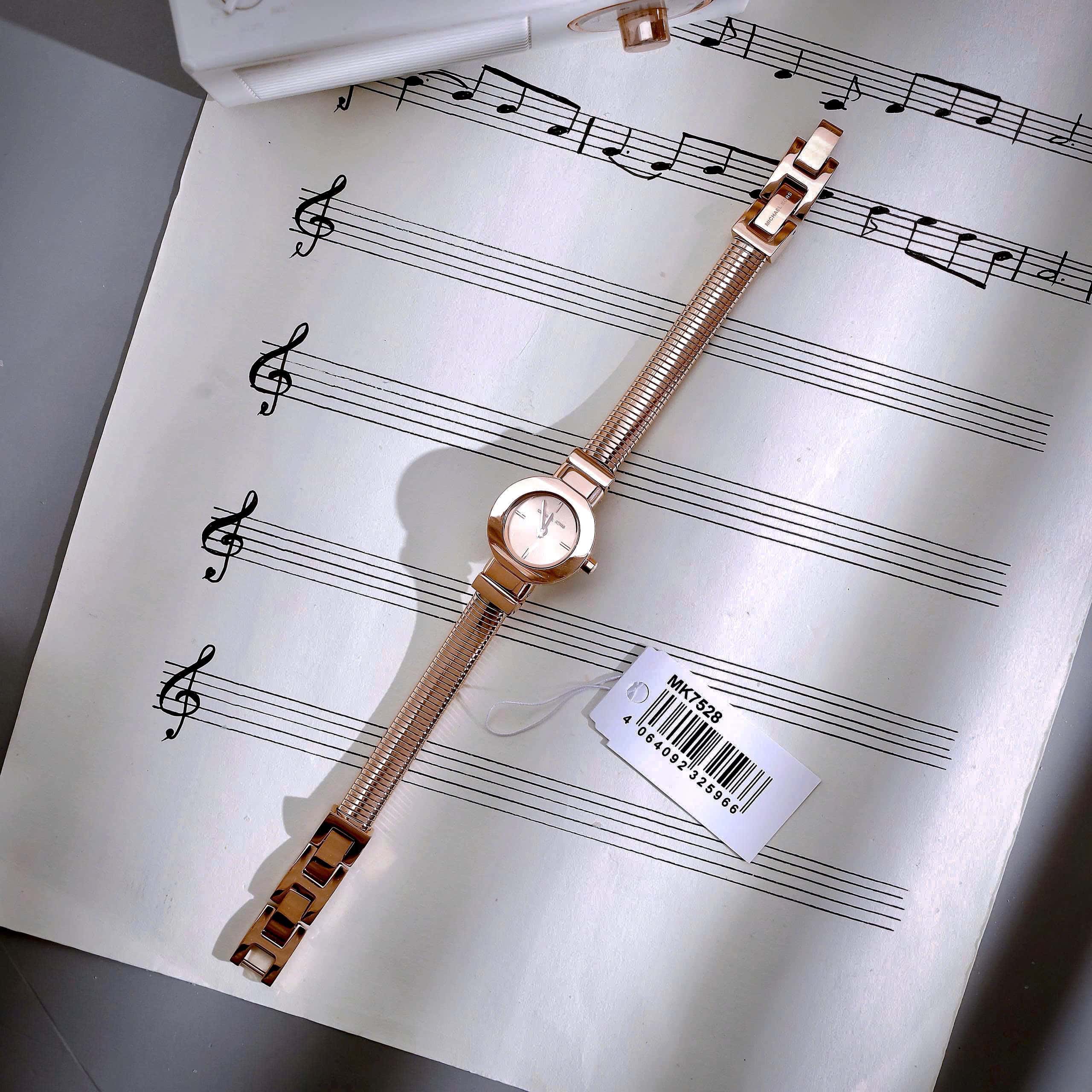 Đồng hồ nữ Michael Kors Mini Gramercy Rose Gold-Tone Watch MK7528 2