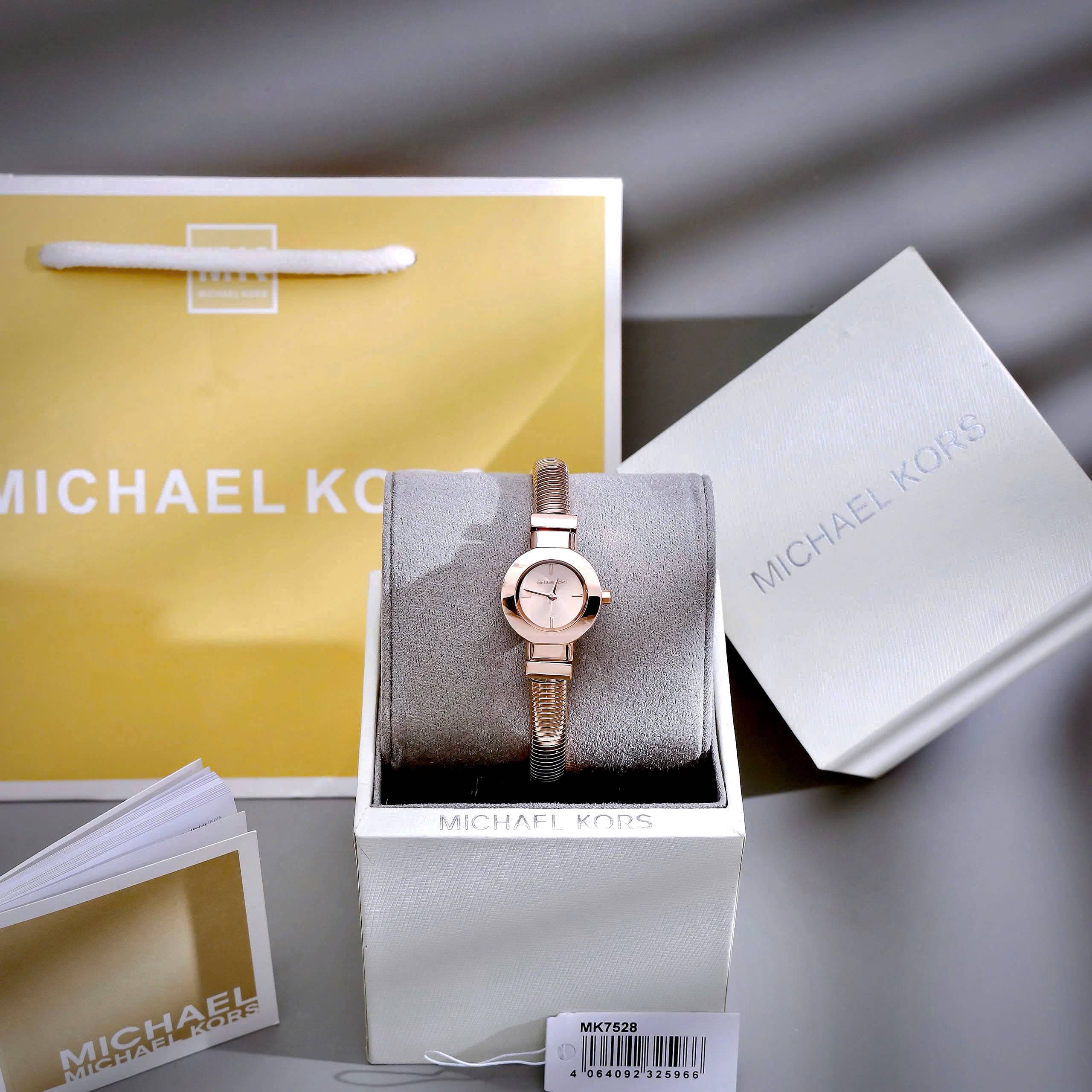 Đồng hồ nữ Michael Kors Mini Gramercy Rose Gold-Tone Watch MK7528 5
