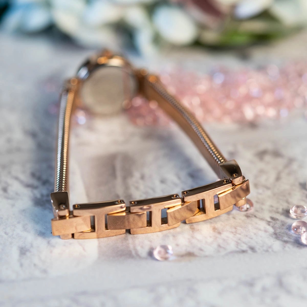 Đồng hồ nữ Michael Kors Mini Gramercy Rose Gold-Tone Watch MK7528 9