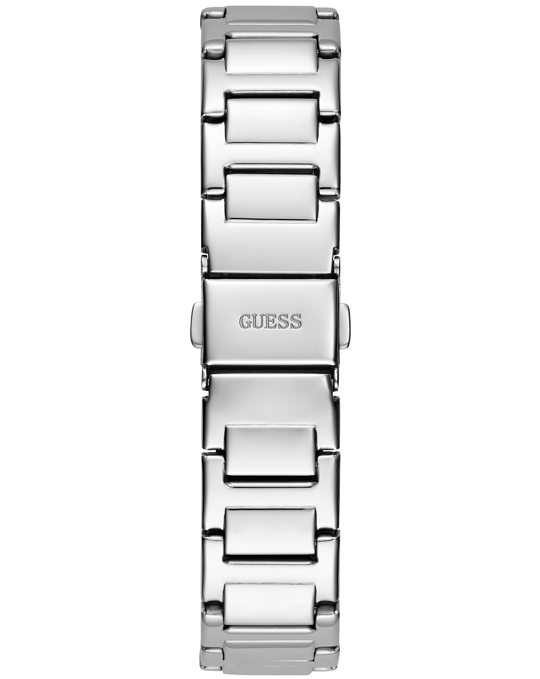ĐỒNG HỒ NỮ GUESS SILVER TONE AND BLACK GLITTER ANALOG WATCH GW0600L1 6