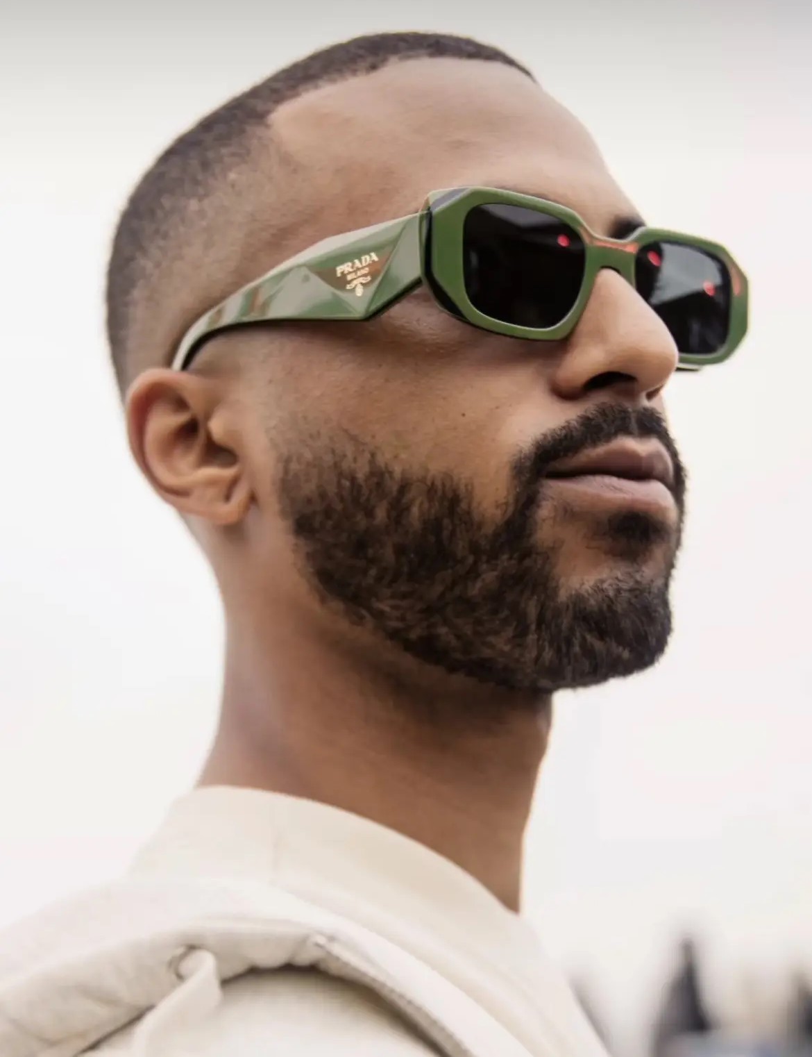 Mắt kính Prada Symbole Sunglasses Green 4