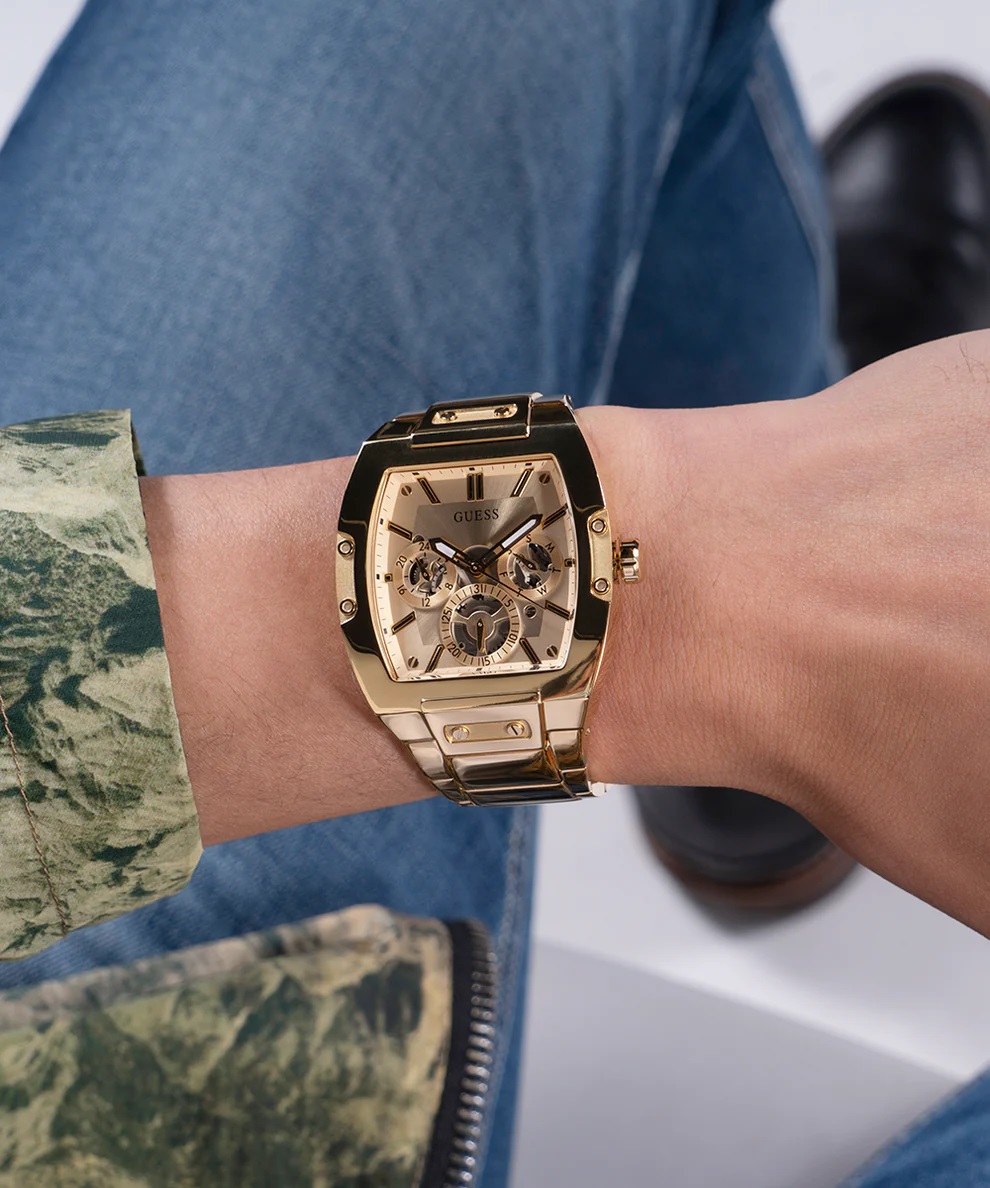 ĐỒNG HỒ NAM GUESS MENS GOLD TONE MULTI-FUNCTION WATCH GW0456G2 1